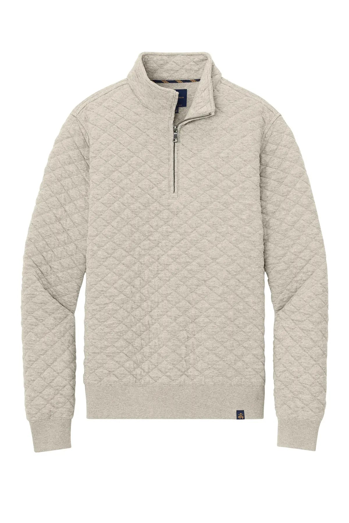 Brooks Brothers® Diamond Quilt 1/4-Zip #BB18212 Game Over Merch