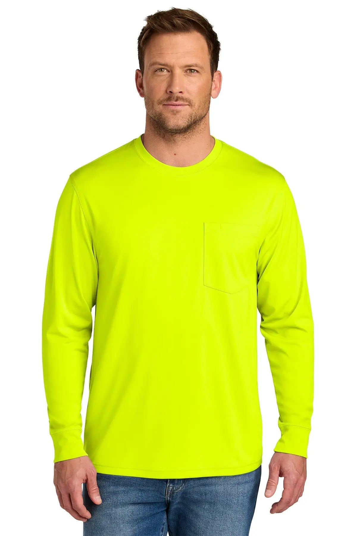CornerStone® Workwear Pro Long Sleeve Pocket Tee #CS440LSP Game Over Merch