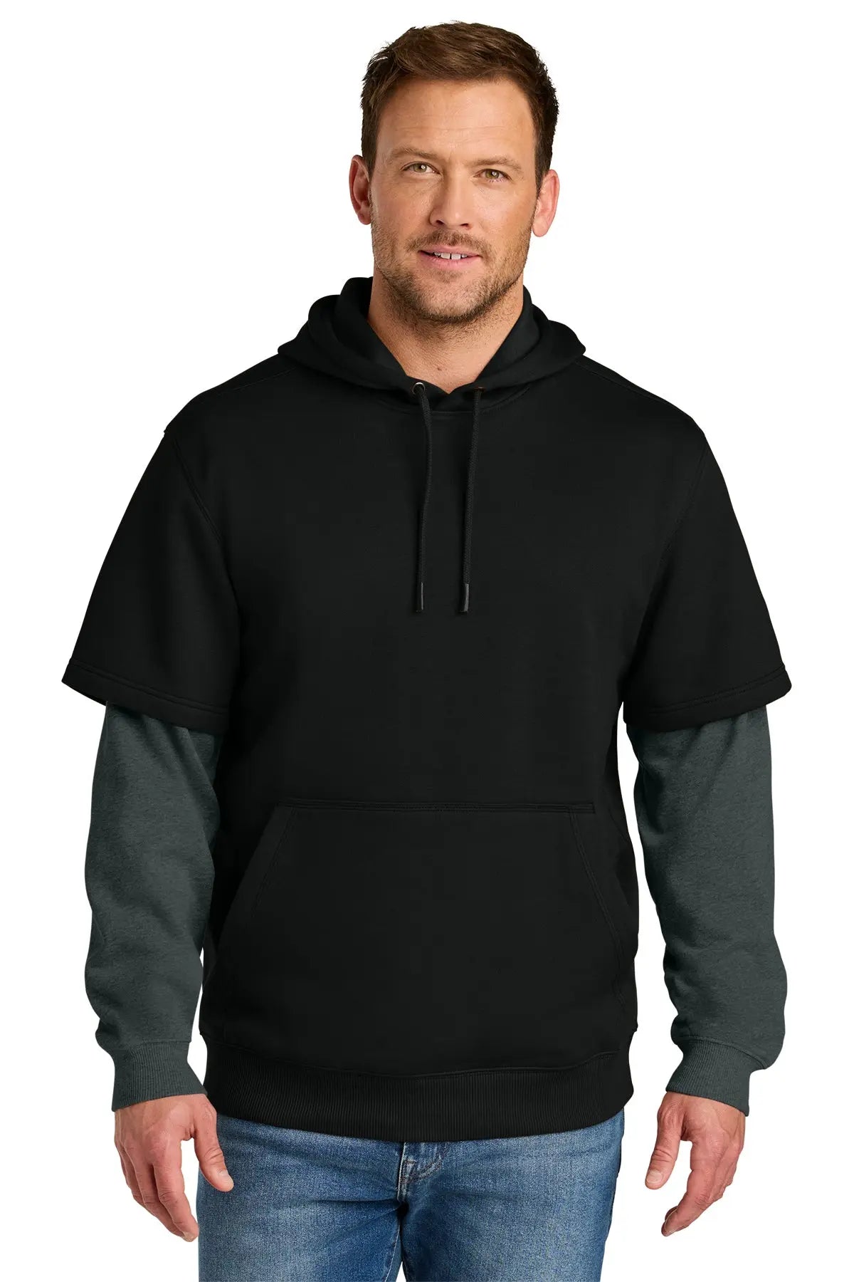 CornerStone® Tough Fleece Layered Hoodie #CSF632