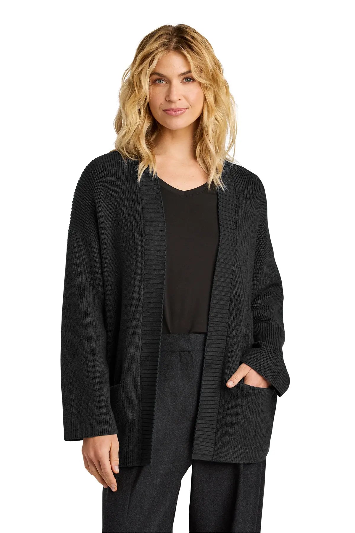 Mercer+Mettle® Women’s Open Cardi #MM3021Game Over Merch