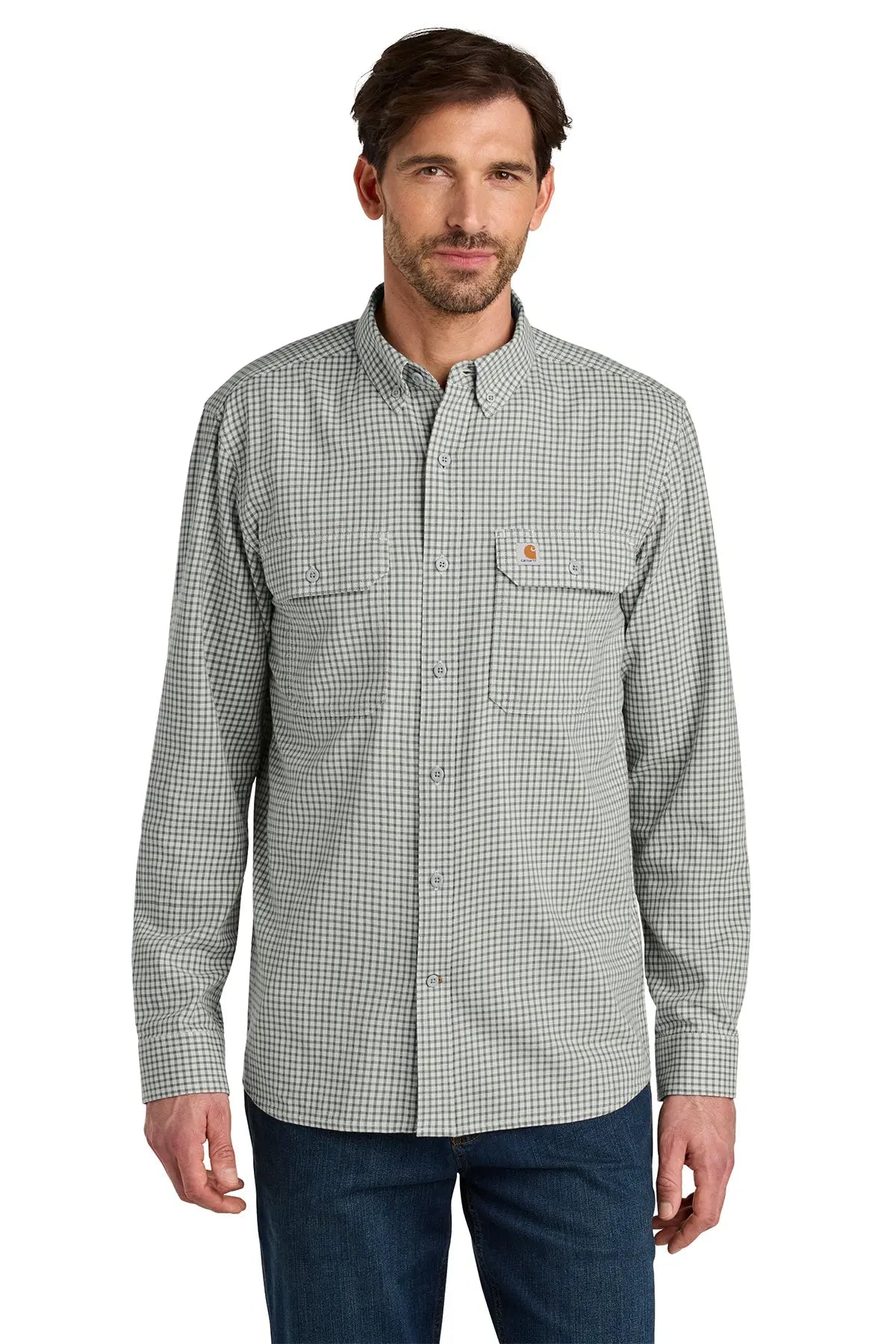 Carhartt® Rugged Flex® Plaid Long Sleeve Shirt #CT107109