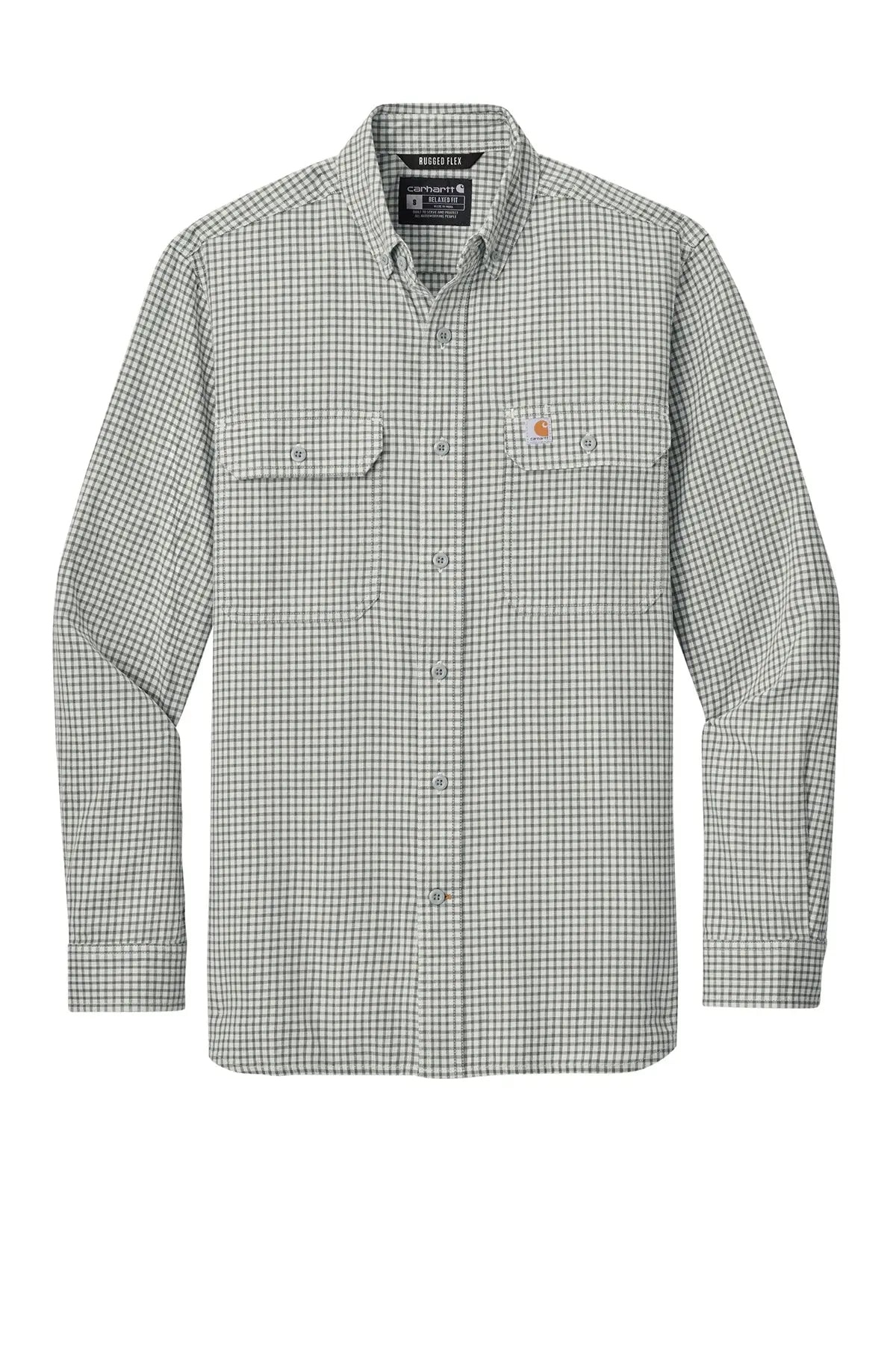 Carhartt® Rugged Flex® Plaid Long Sleeve Shirt #CT107109