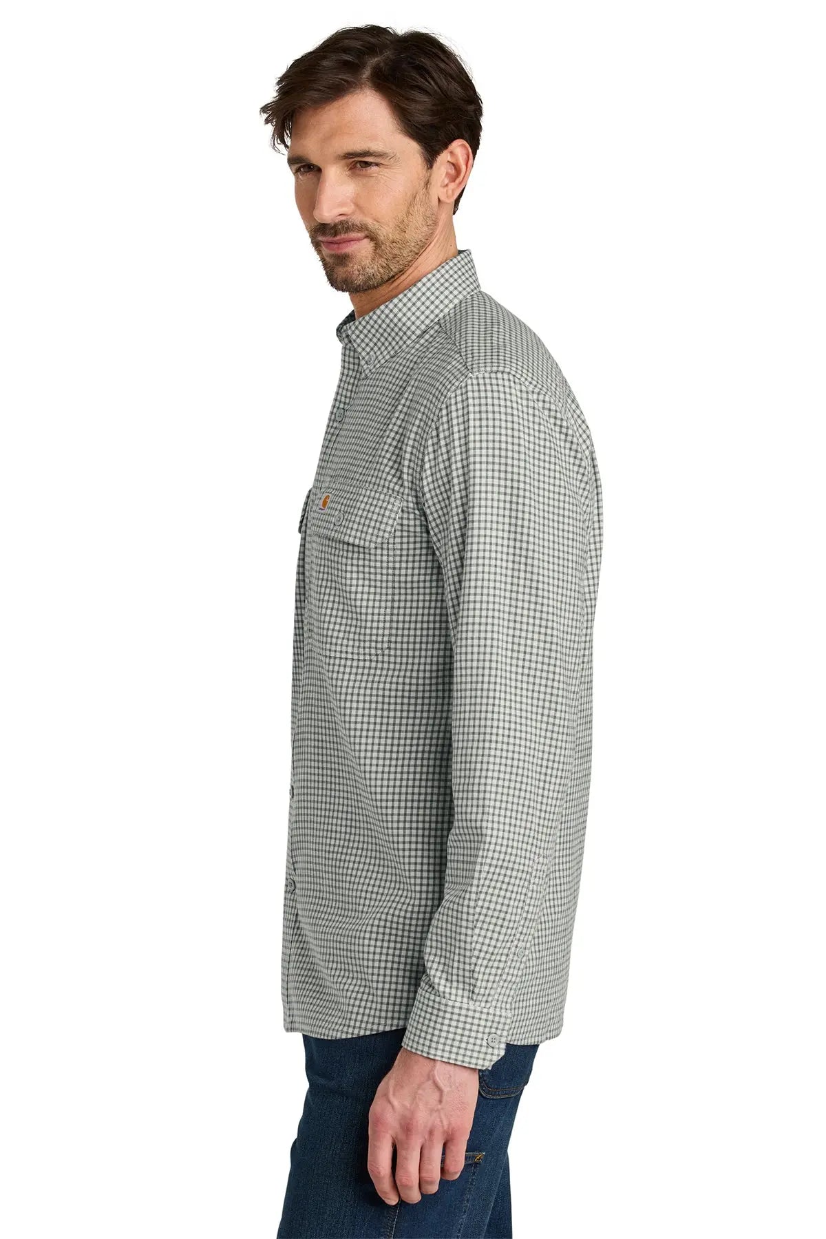 Carhartt® Rugged Flex® Plaid Long Sleeve Shirt #CT107109