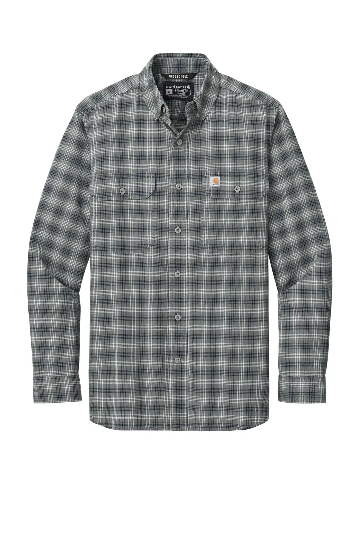 Carhartt® Rugged Flex® Plaid Long Sleeve Shirt #CT107109