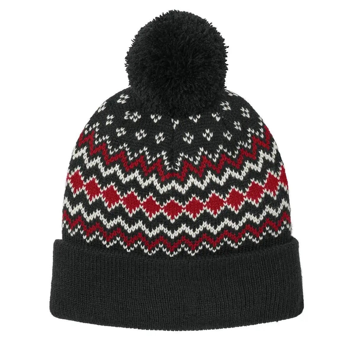 Port Authority® Alpine Pom Beanie #C991 Game Over Merch