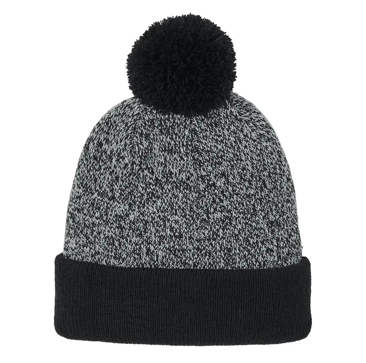 Sport-Tek® Halftime Heather Pom Beanie #STC68 Game Over Merch