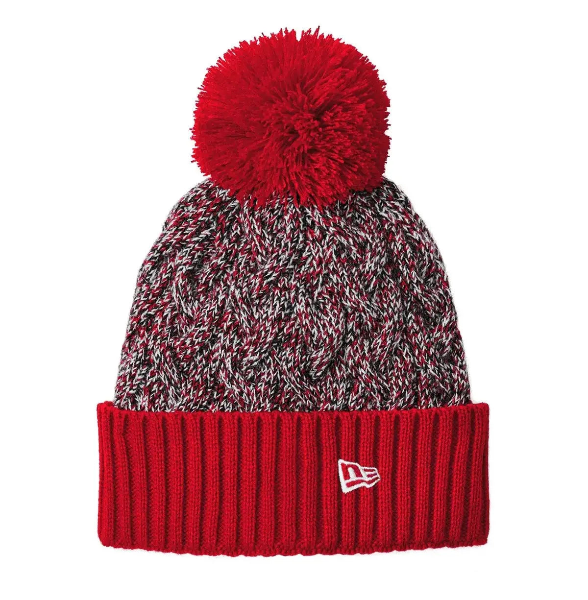 New Era® Marled Knit Pom Beanie #NE910 Game Over Merch