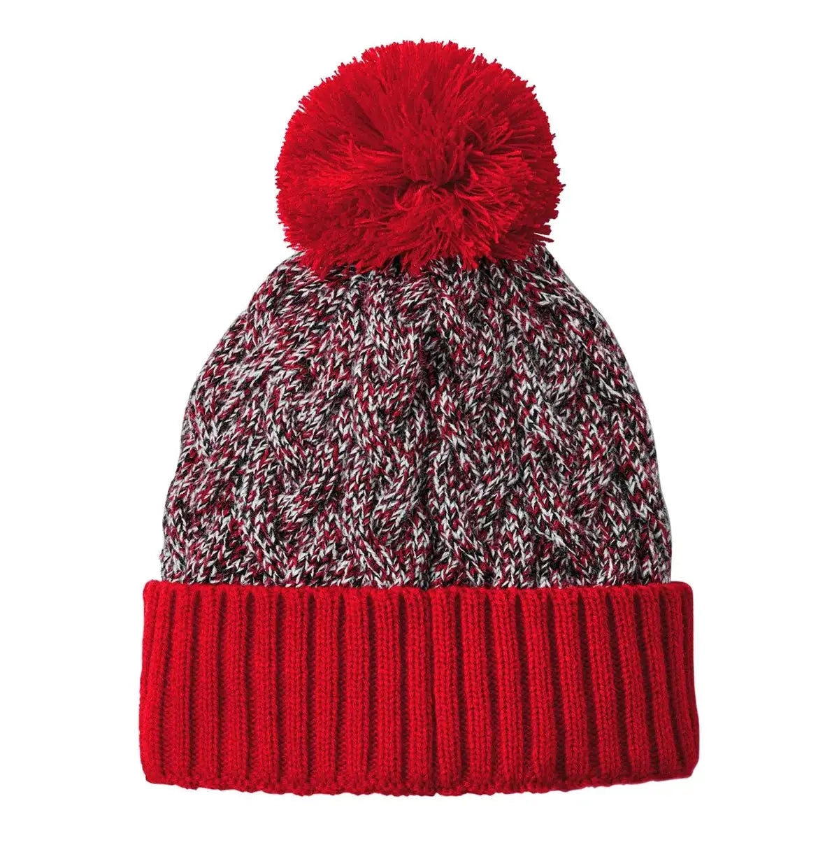 New Era® Marled Knit Pom Beanie #NE910 Game Over Merch