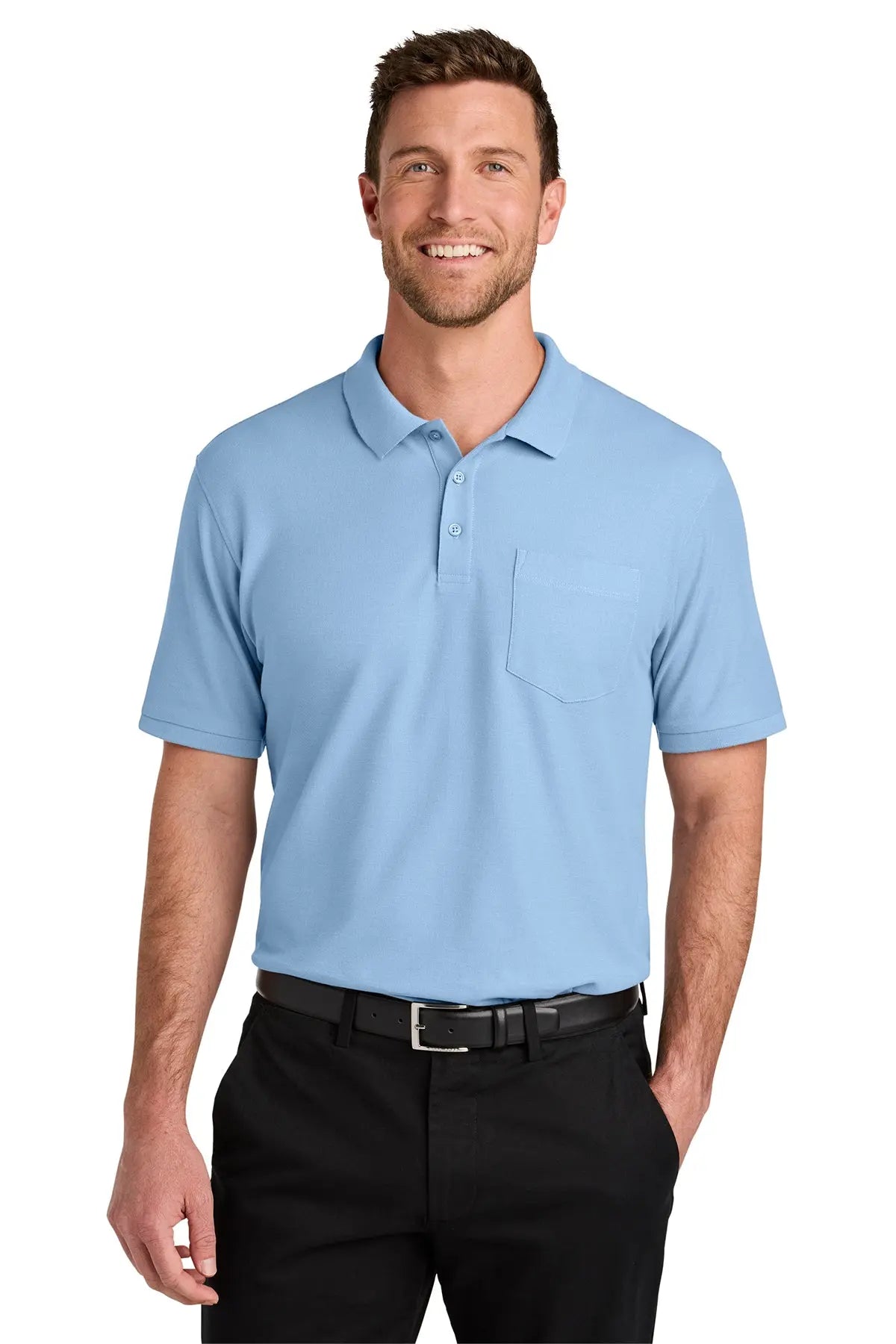 Port Authority® Wearever Signature Pique Pocket Polo #K200PGame Over Merch