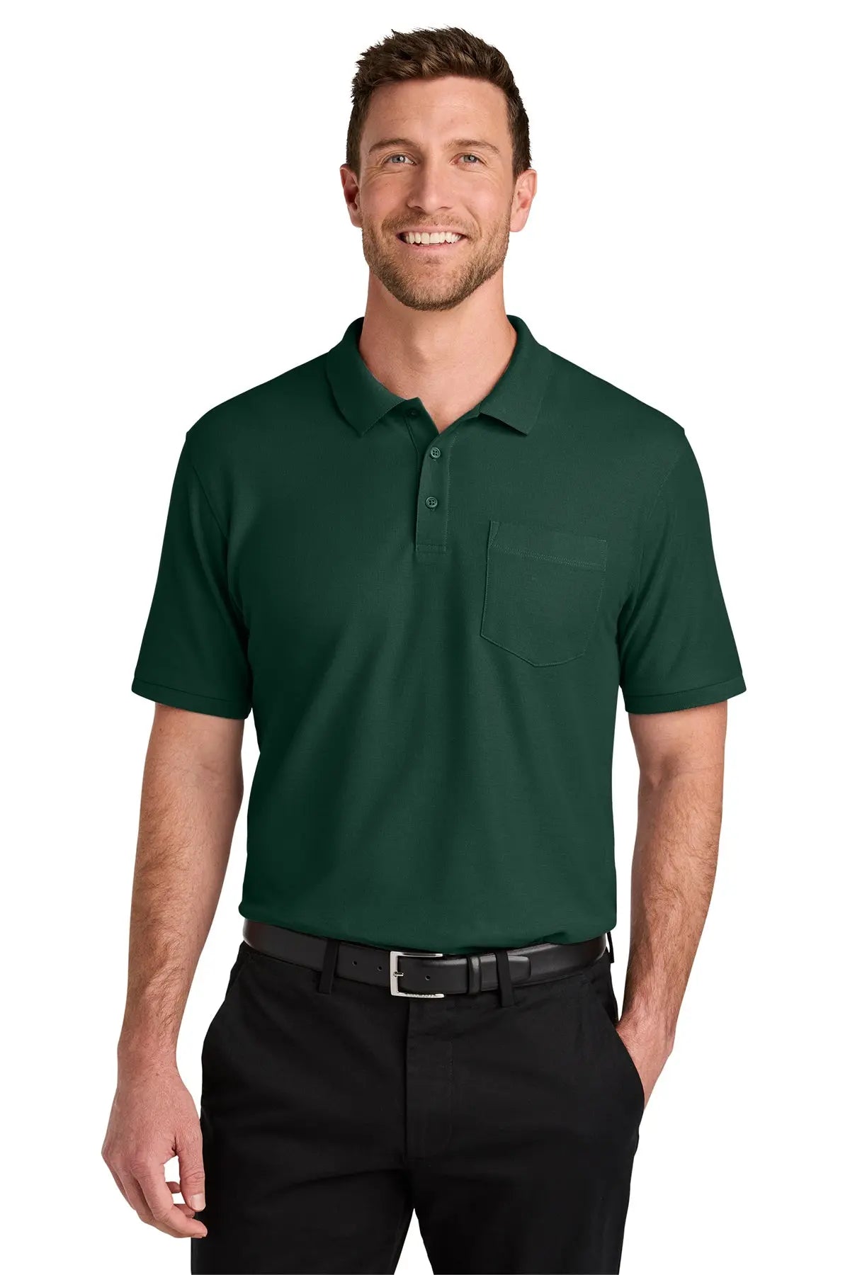 Port Authority® Wearever Signature Pique Pocket Polo #K200PGame Over Merch