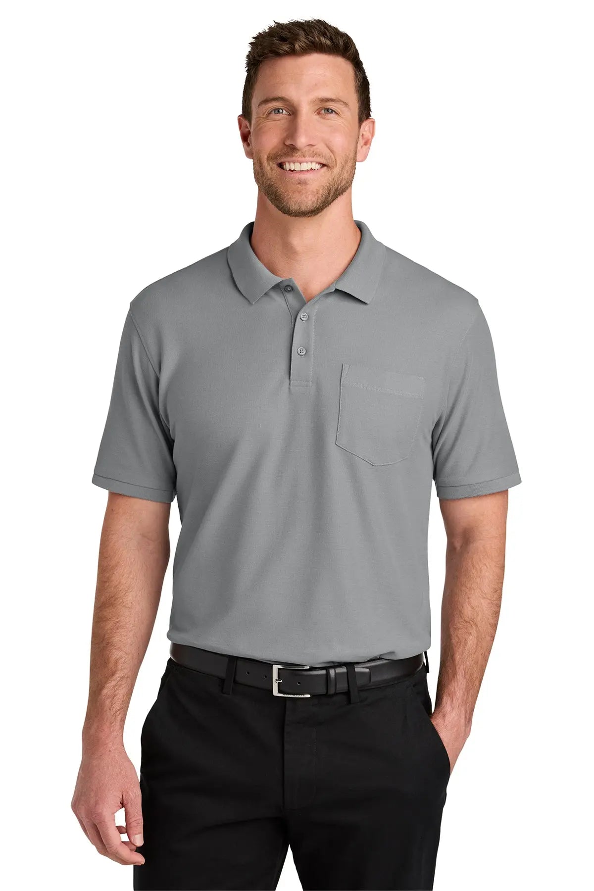 Port Authority® Wearever Signature Pique Pocket Polo #K200PGame Over Merch