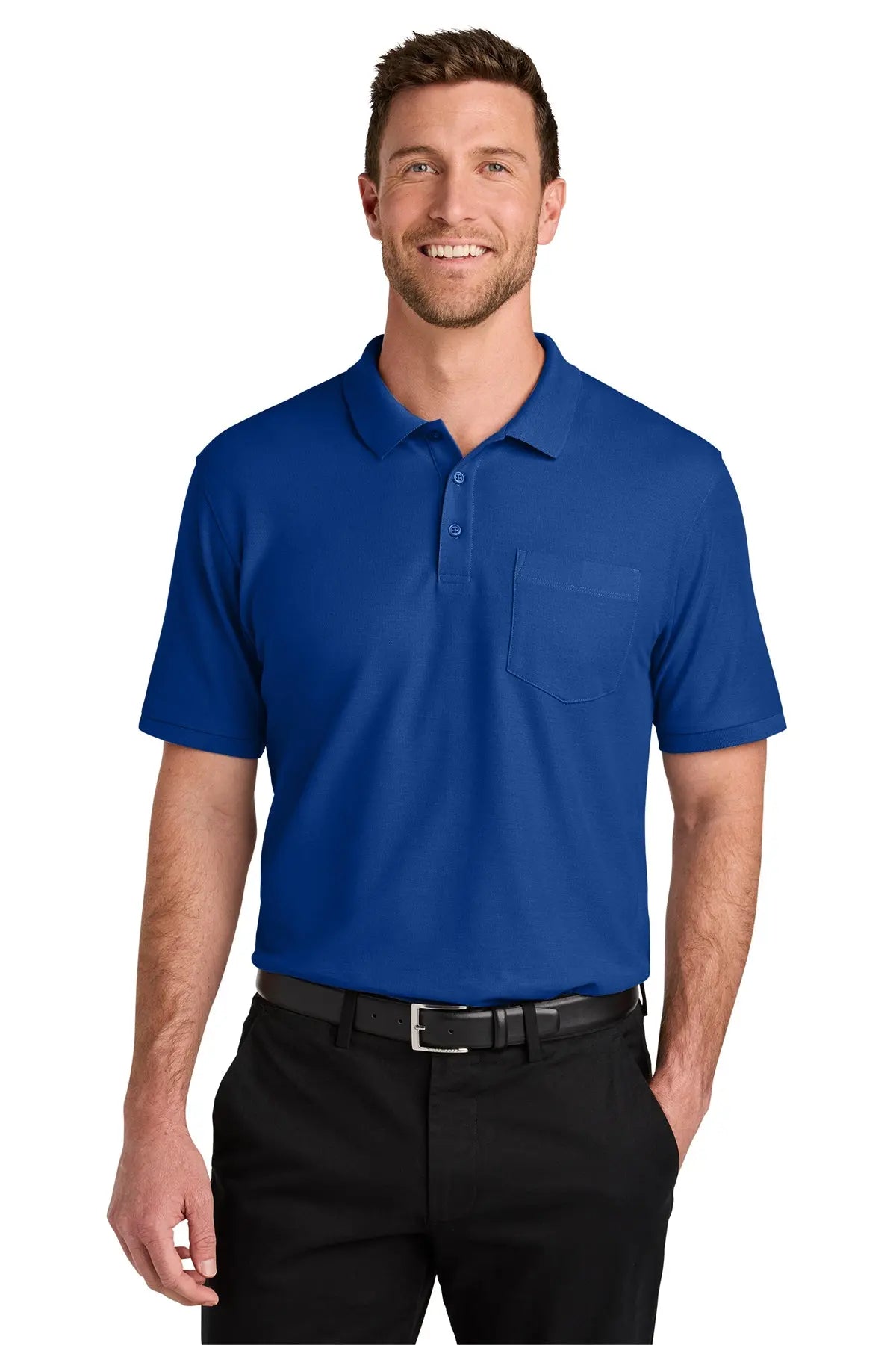 Port Authority® Wearever Signature Pique Pocket Polo #K200PGame Over Merch