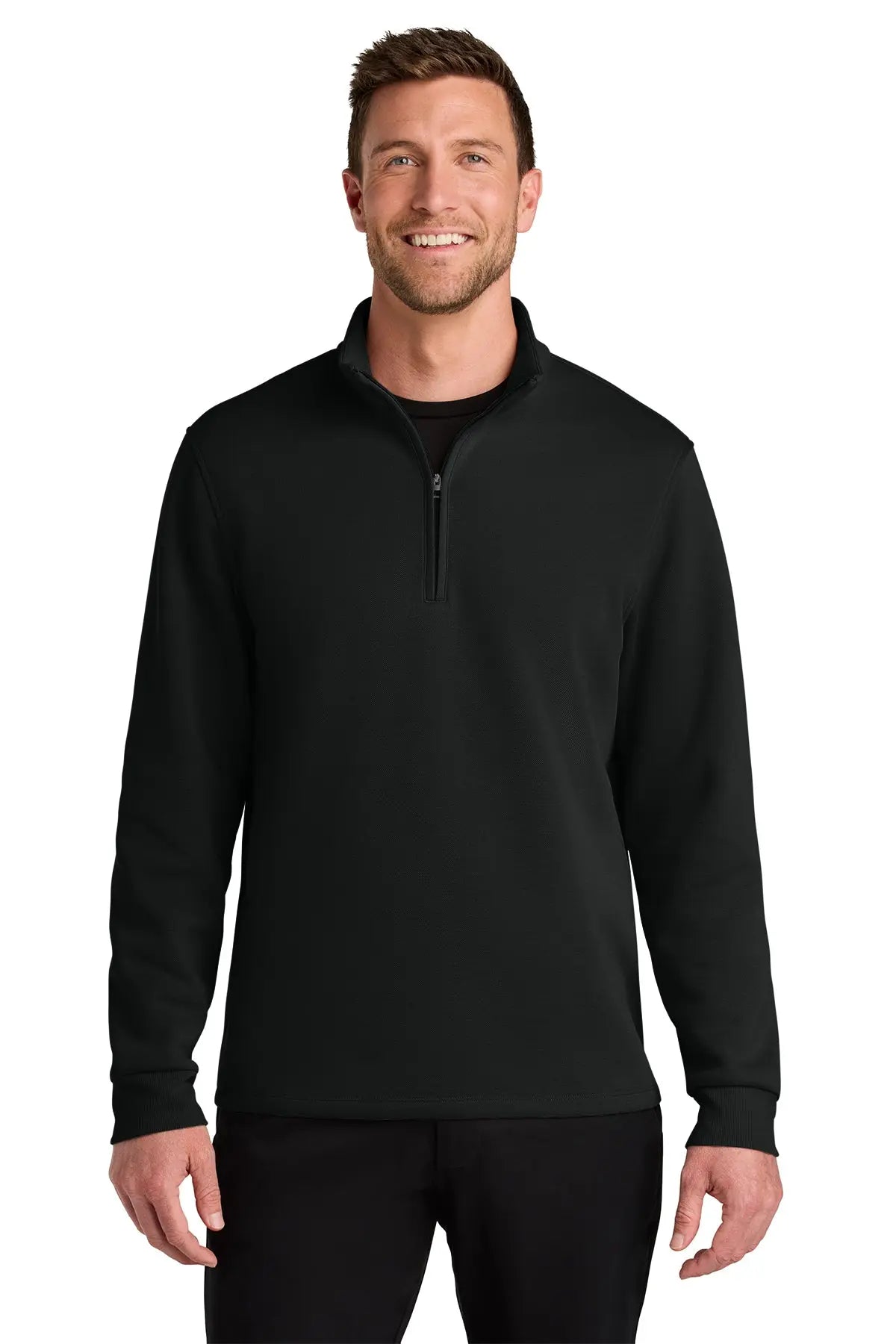 Port Authority® Wearever Signature Double Pique 1/4-Zip #K210 Game Over Merch