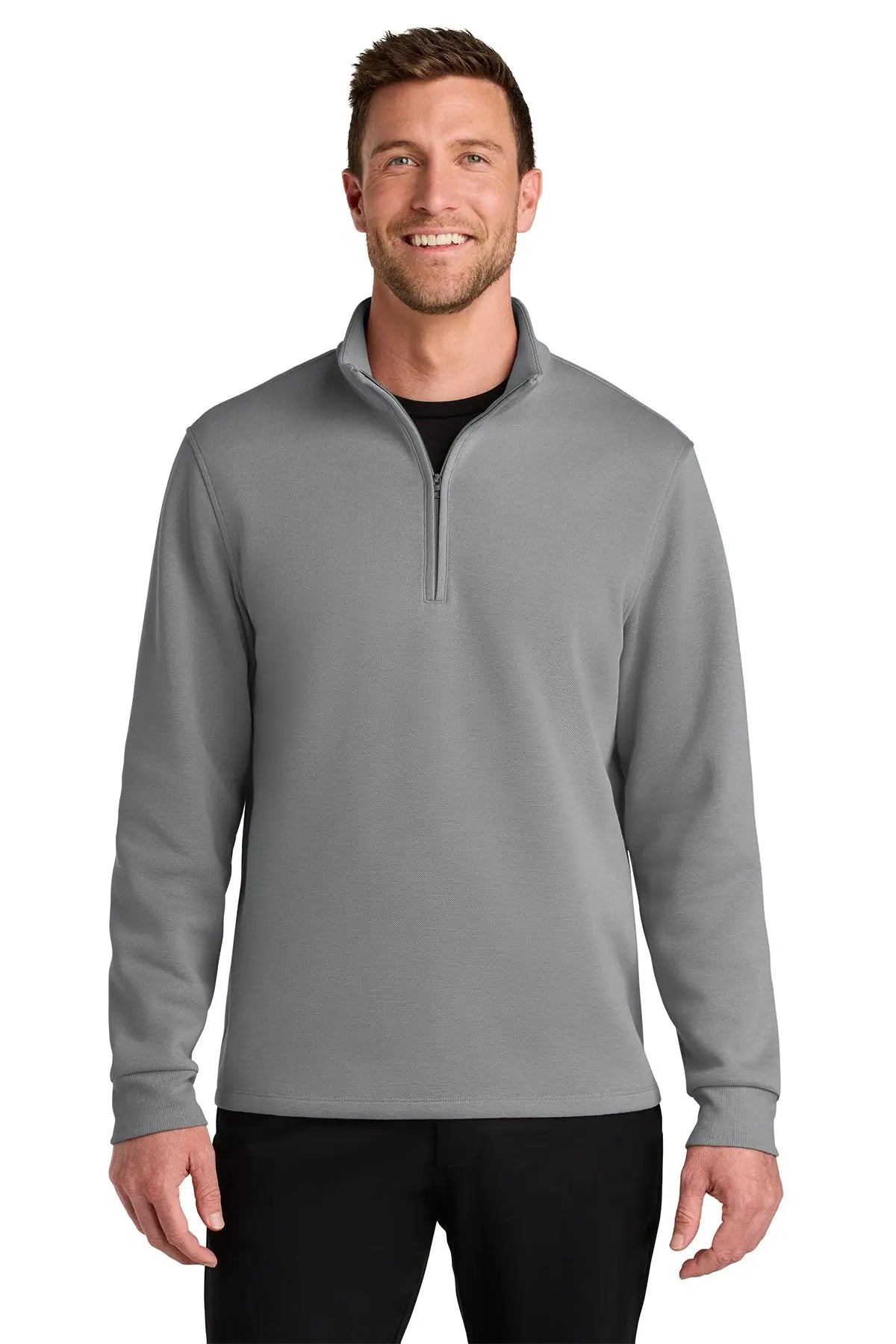 Port Authority® Wearever Signature Double Pique 1/4-Zip #K210 Game Over Merch