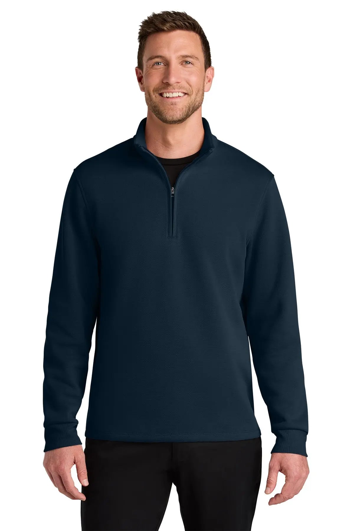 Port Authority® Wearever Signature Double Pique 1/4-Zip #K210 Game Over Merch