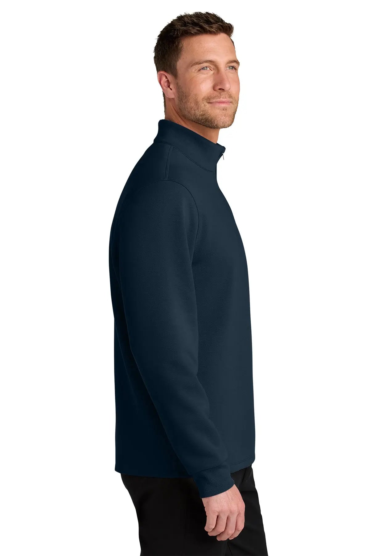 Port Authority® Wearever Signature Double Pique 1/4-Zip #K210 Game Over Merch