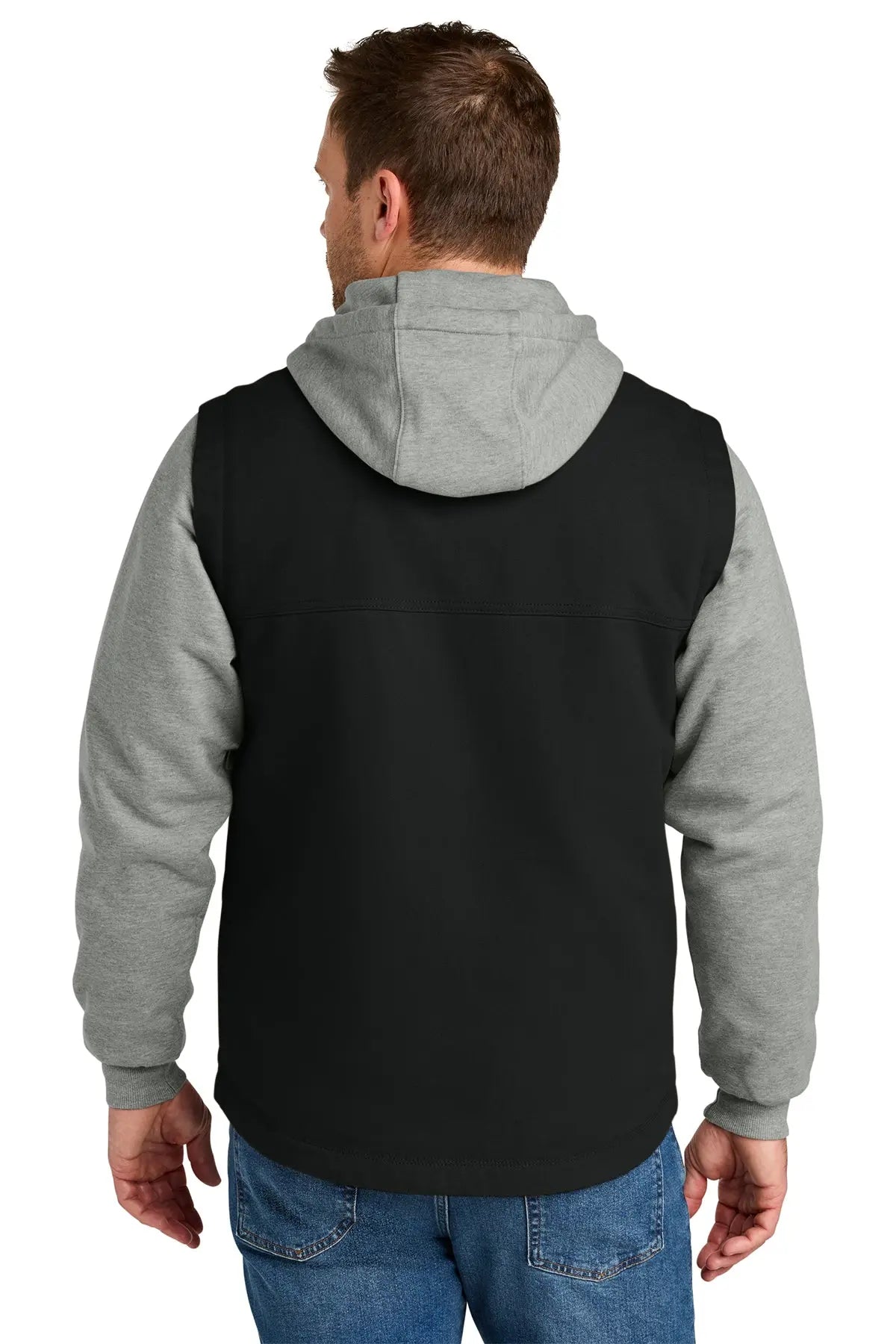 CornerStone® Duck Fleece Full-Zip Hooded Jacket #CSJ42