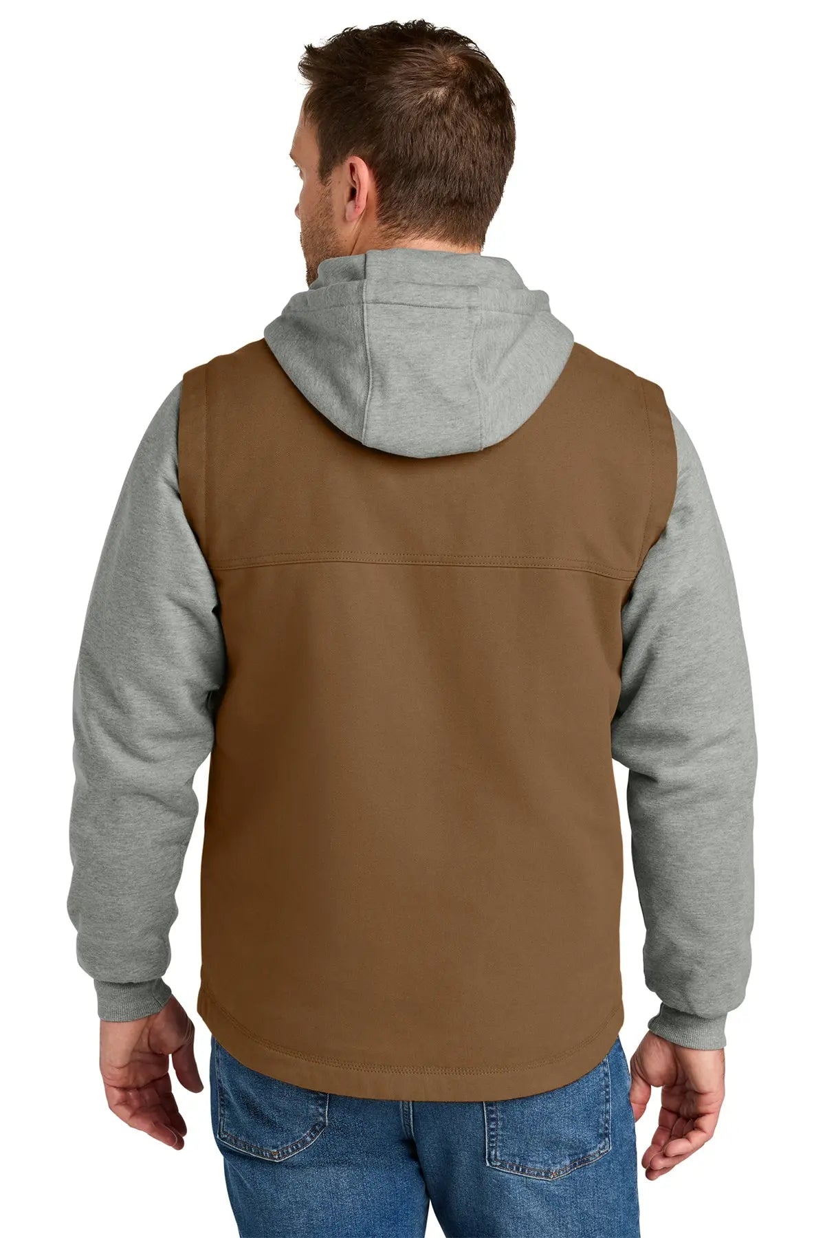 CornerStone® Duck Fleece Full-Zip Hooded Jacket #CSJ42