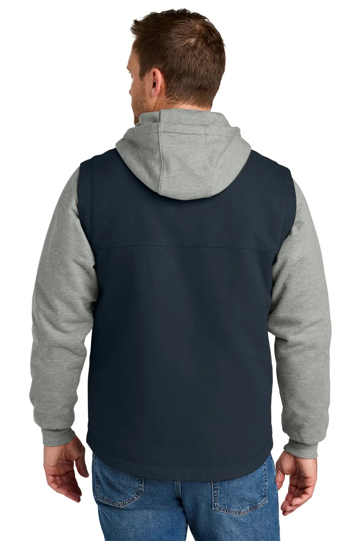 CornerStone® Duck Fleece Full-Zip Hooded Jacket #CSJ42
