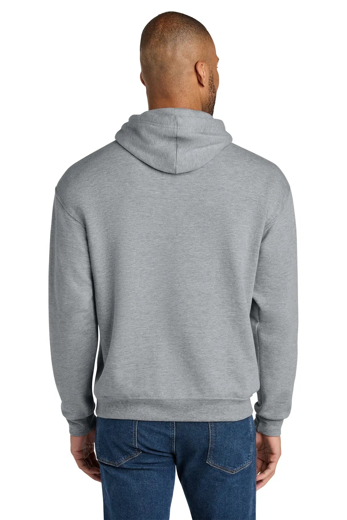 Jerzees Ultimate™ Unisex CVC Ring Spun Hooded Sweatshirt #IC49M