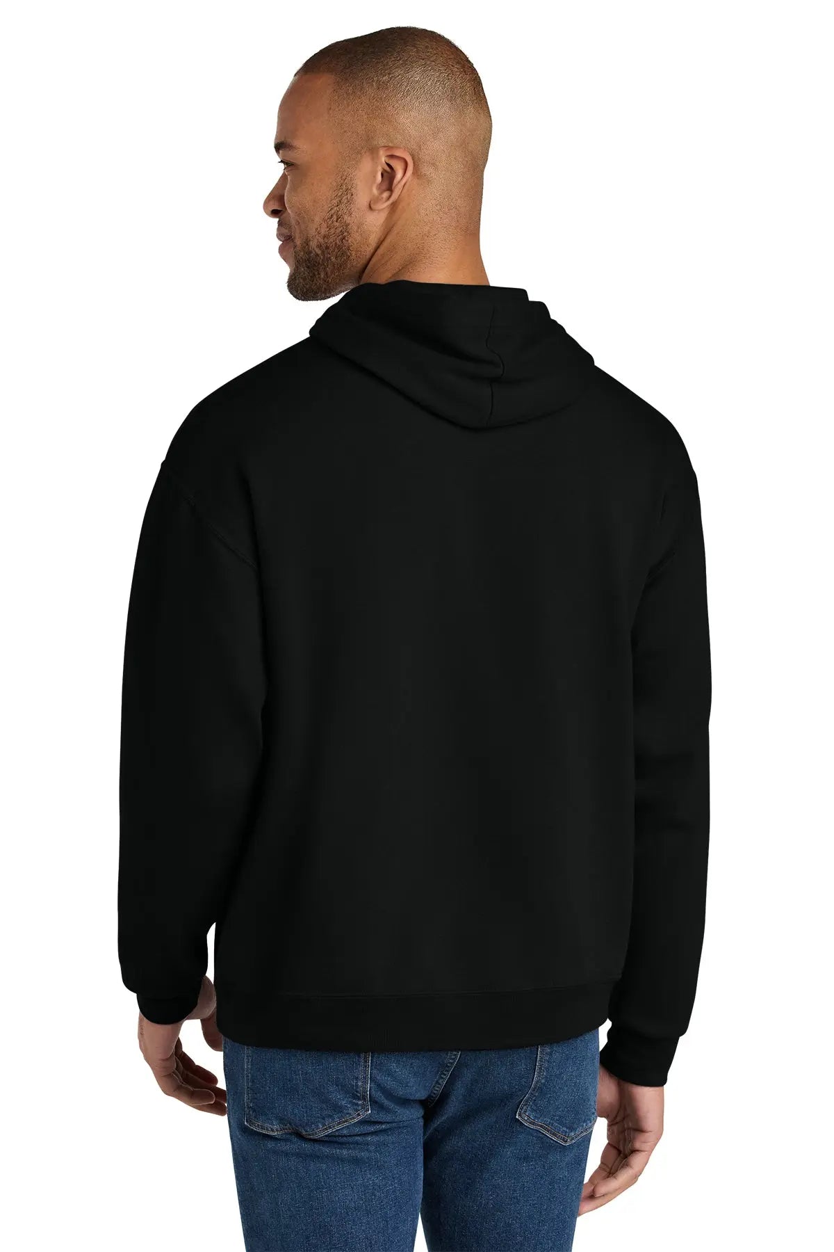 Jerzees Ultimate™ Unisex CVC Ring Spun Hooded Sweatshirt #IC49M