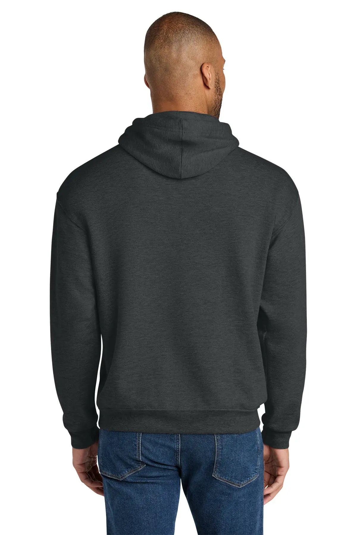 Jerzees Ultimate™ Unisex CVC Ring Spun Hooded Sweatshirt #IC49M