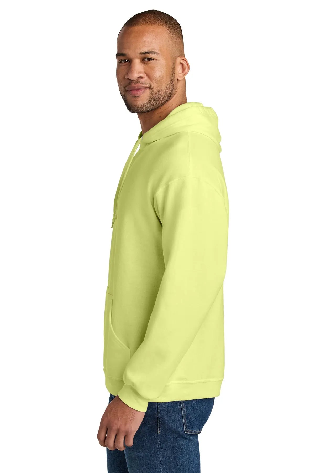 Jerzees Ultimate™ Unisex CVC Ring Spun Hooded Sweatshirt #IC49M