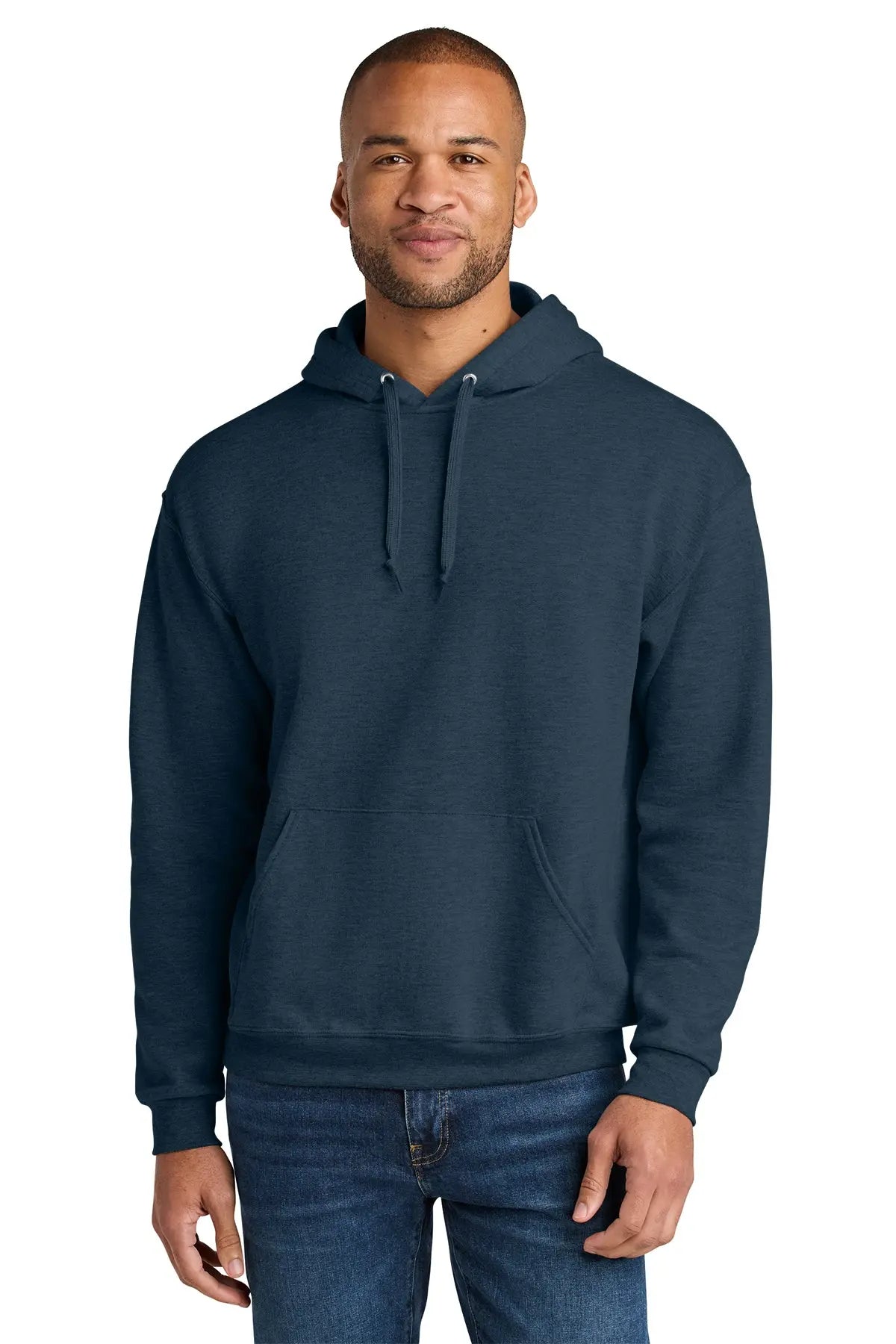 Jerzees Ultimate™ Unisex CVC Ring Spun Hooded Sweatshirt #IC49M