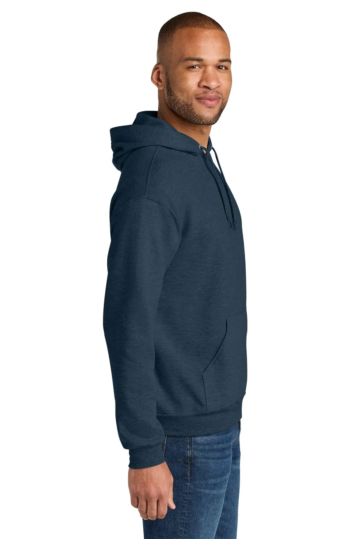 Jerzees Ultimate™ Unisex CVC Ring Spun Hooded Sweatshirt #IC49M
