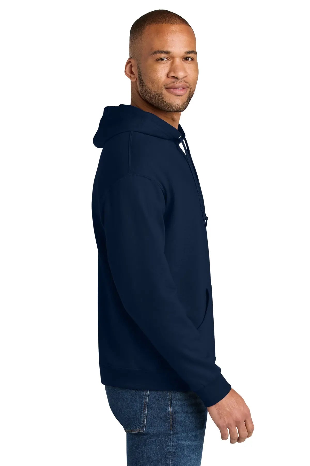 Jerzees Ultimate™ Unisex CVC Ring Spun Hooded Sweatshirt #IC49M