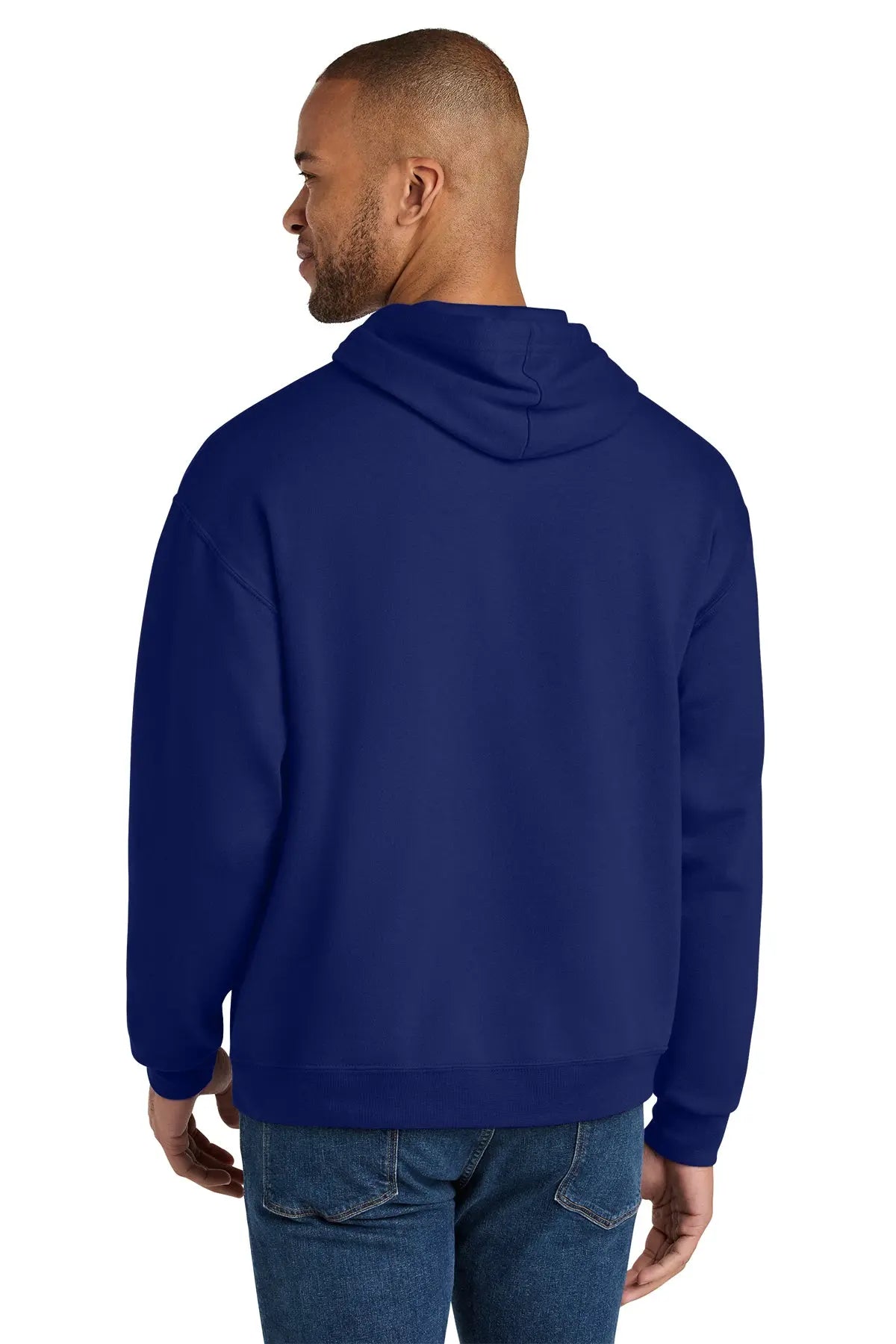 Jerzees Ultimate™ Unisex CVC Ring Spun Hooded Sweatshirt #IC49M