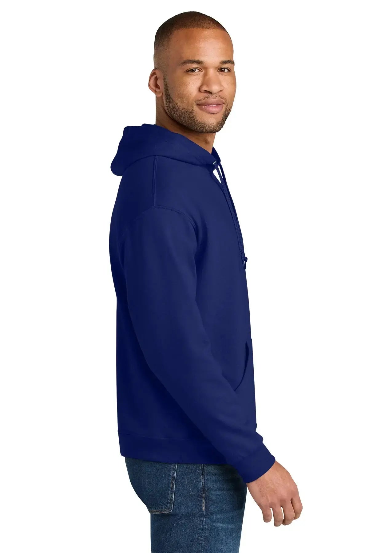 Jerzees Ultimate™ Unisex CVC Ring Spun Hooded Sweatshirt #IC49M Game Over Merch