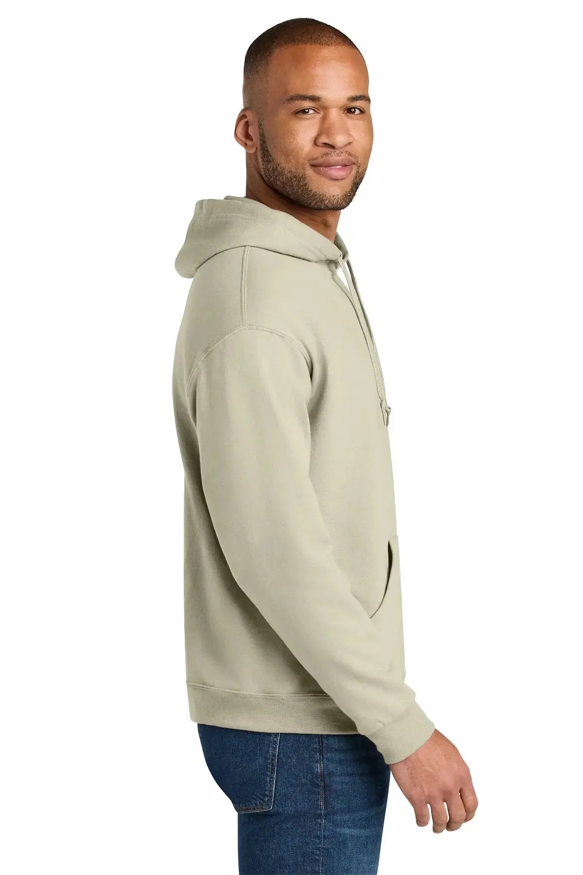 Jerzees Ultimate™ Unisex CVC Ring Spun Hooded Sweatshirt #IC49M Game Over Merch