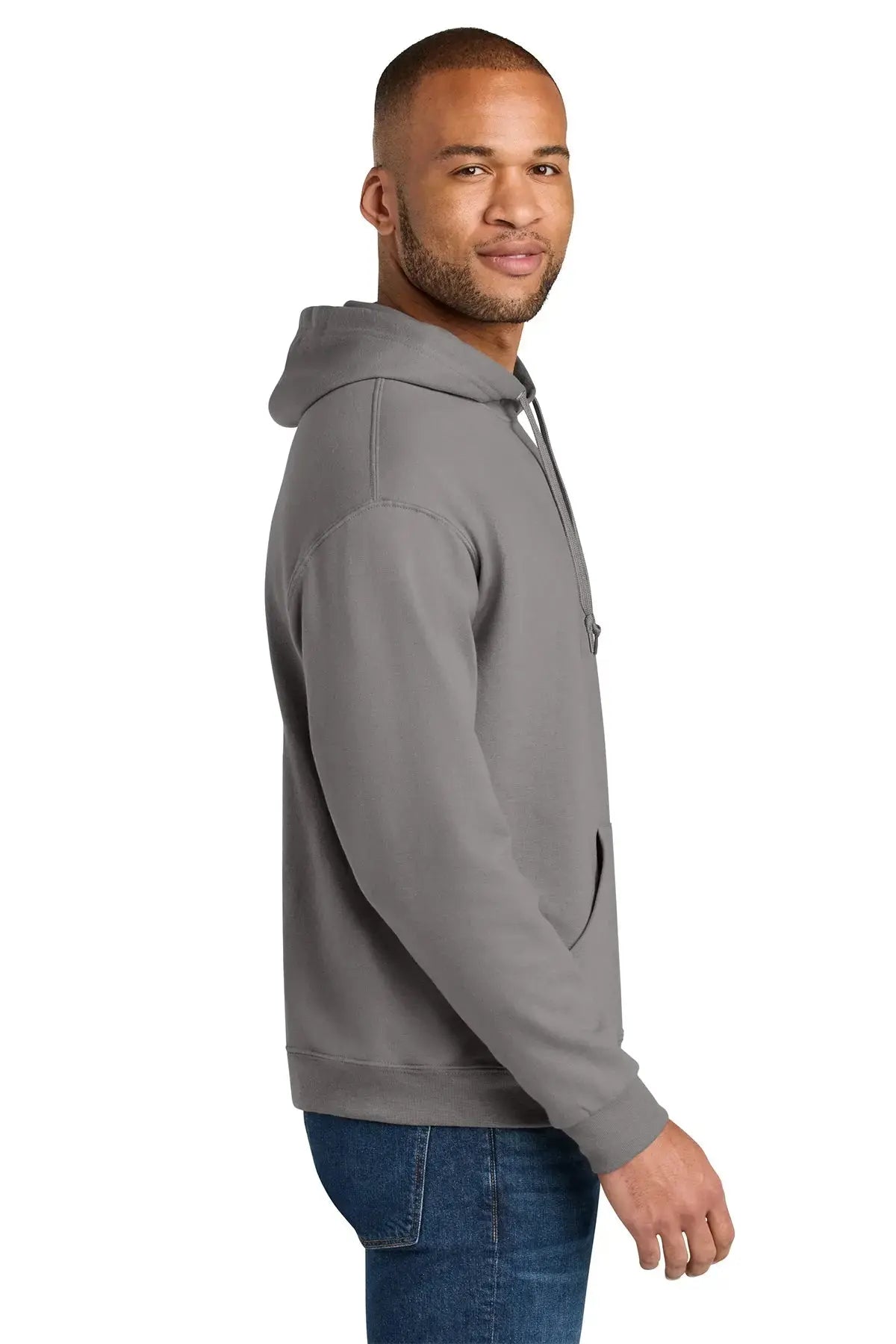 Jerzees Ultimate™ Unisex CVC Ring Spun Hooded Sweatshirt #IC49M Game Over Merch