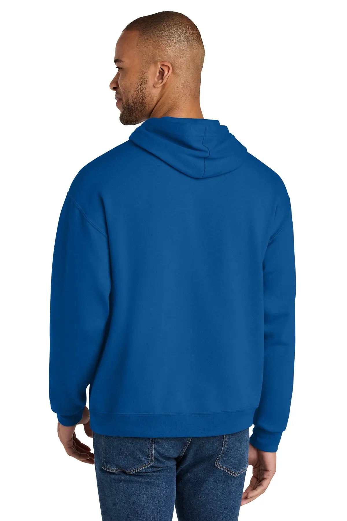 Jerzees Ultimate™ Unisex CVC Ring Spun Hooded Sweatshirt #IC49M