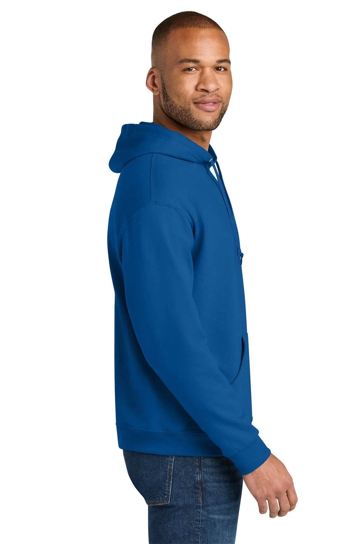 Jerzees Ultimate™ Unisex CVC Ring Spun Hooded Sweatshirt #IC49M