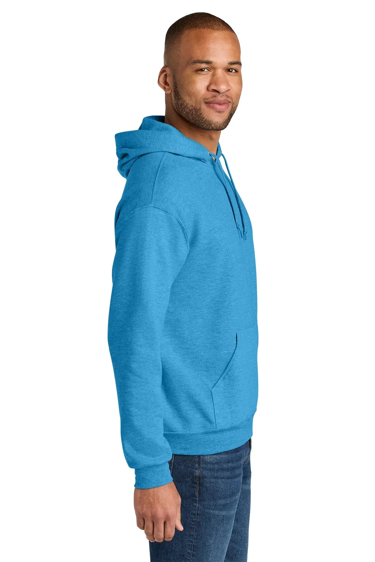 Jerzees Ultimate™ Unisex CVC Ring Spun Hooded Sweatshirt #IC49M