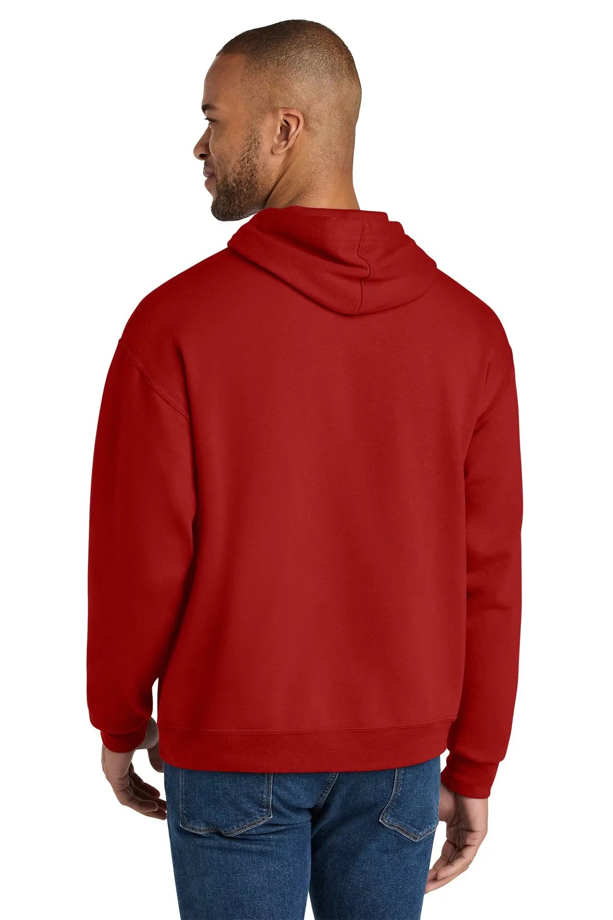 Jerzees Ultimate™ Unisex CVC Ring Spun Hooded Sweatshirt #IC49M