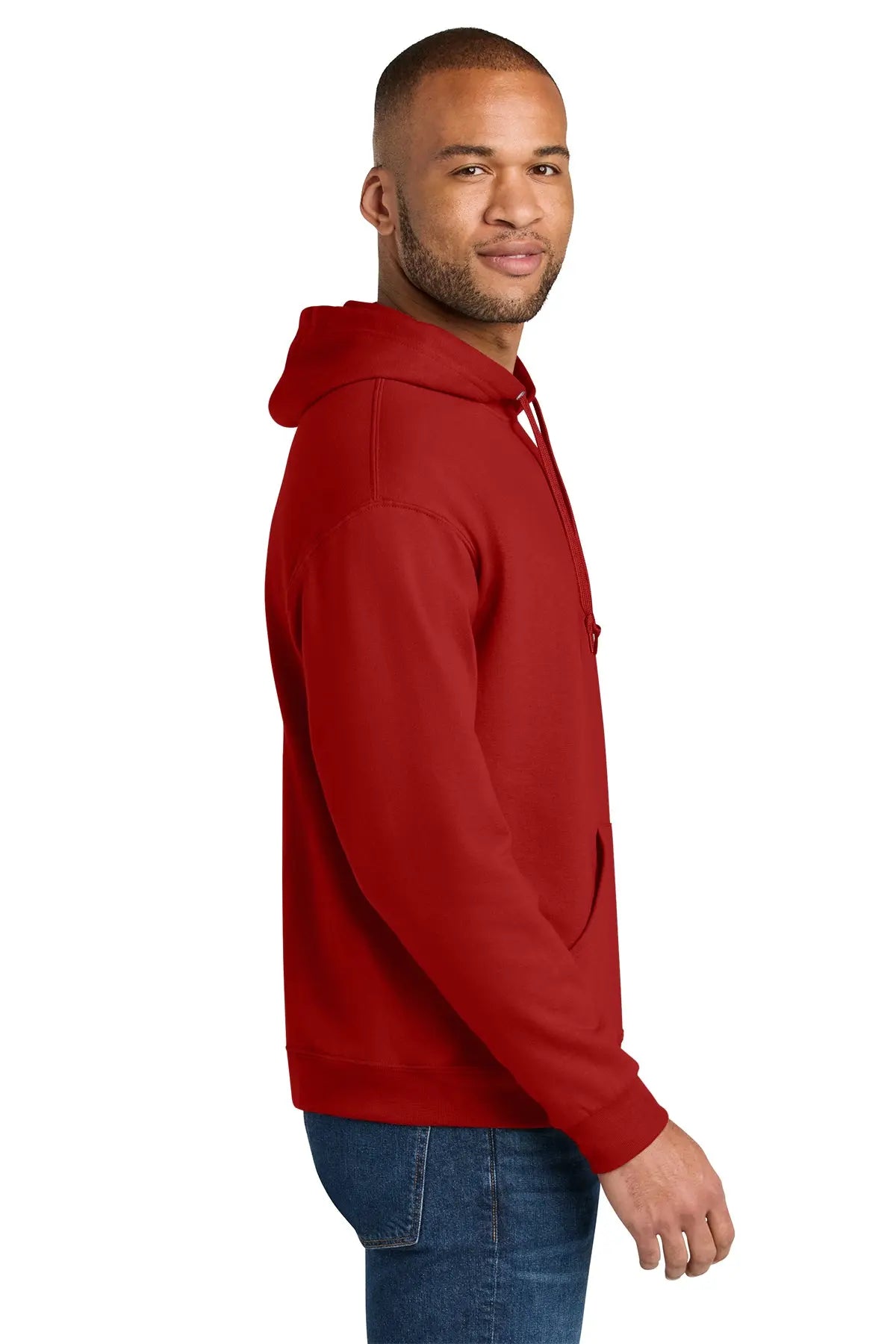 Jerzees Ultimate™ Unisex CVC Ring Spun Hooded Sweatshirt #IC49M