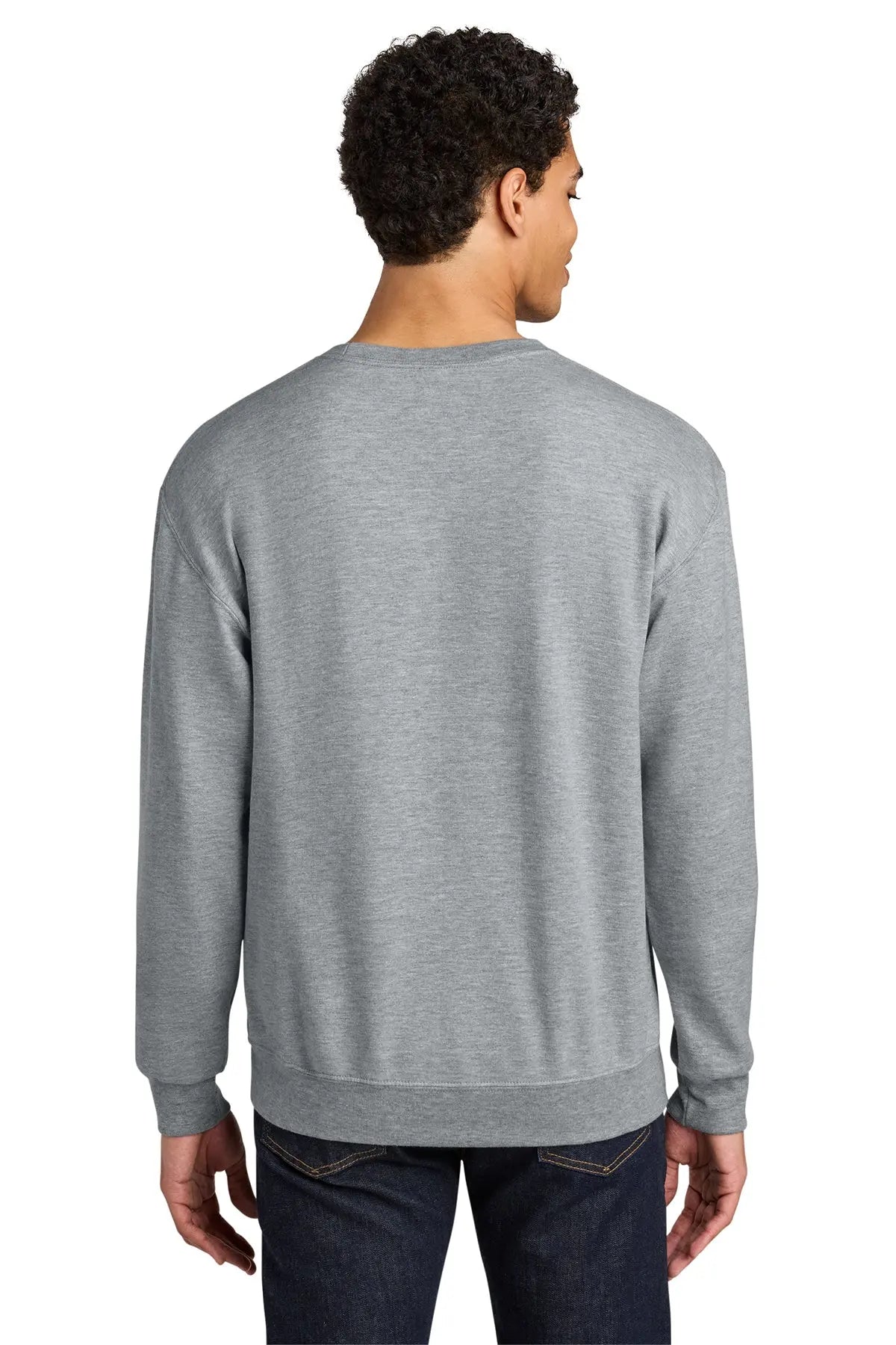 Jerzees Ultimate™ Unisex CVC Ring Spun Crewneck Sweatshirt #IC48M
