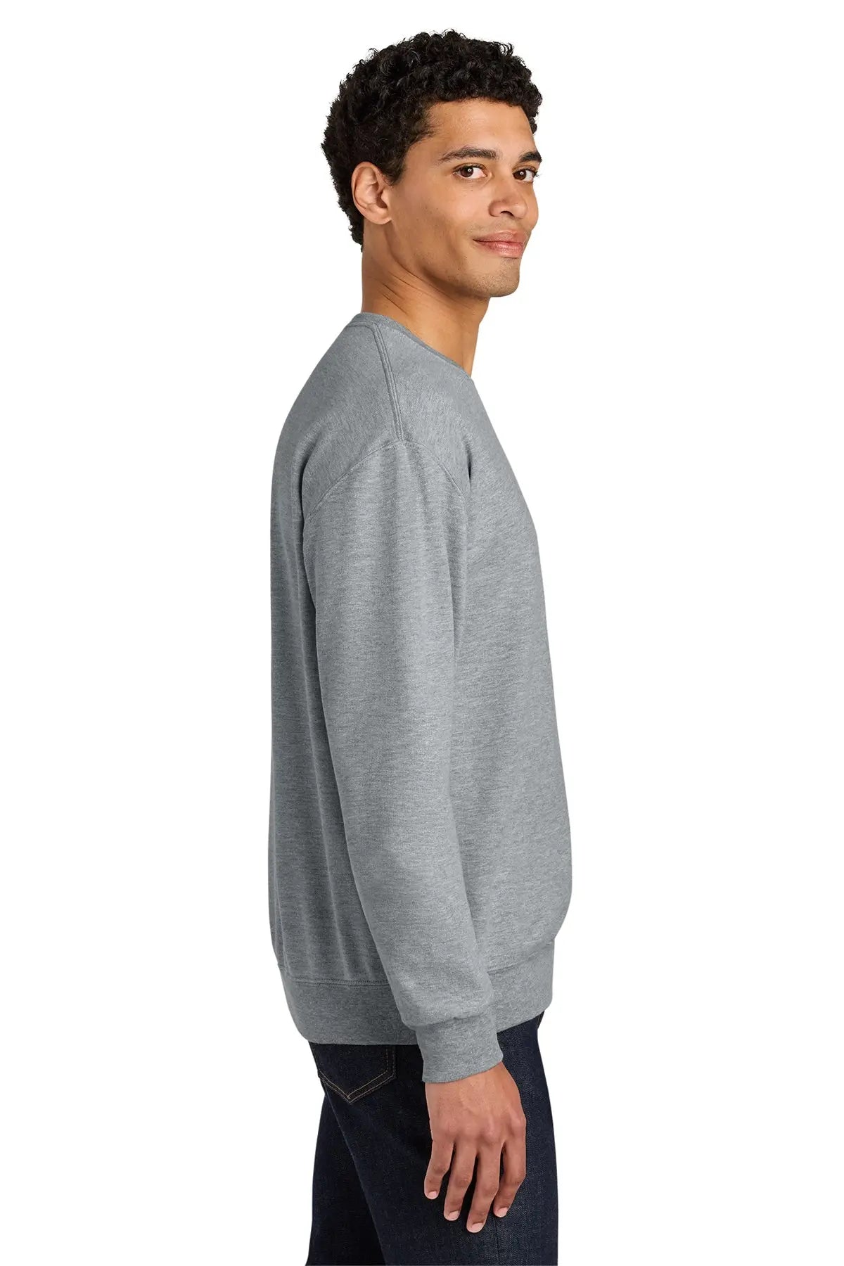 Jerzees Ultimate™ Unisex CVC Ring Spun Crewneck Sweatshirt #IC48M