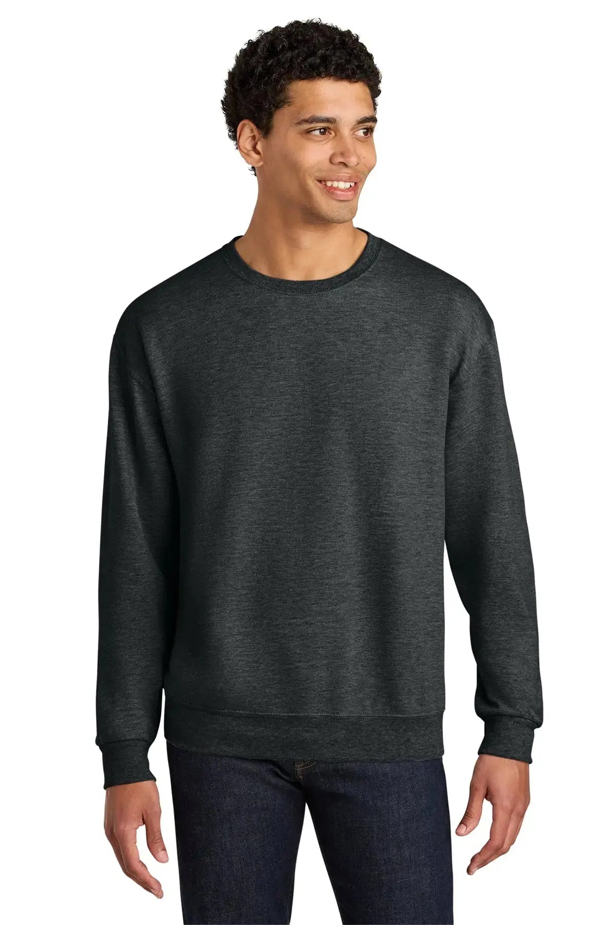 Jerzees Ultimate™ Unisex CVC Ring Spun Crewneck Sweatshirt #IC48M Game Over Merch