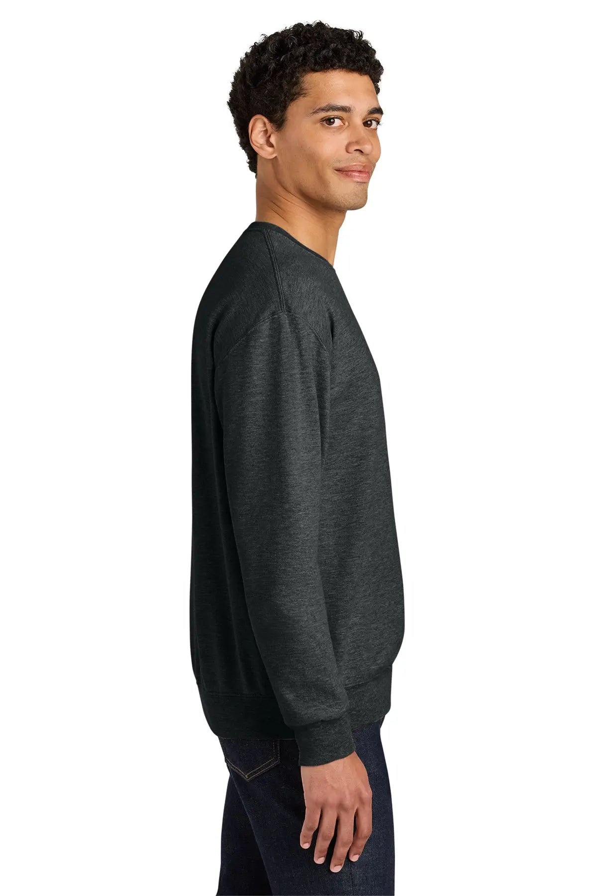Jerzees Ultimate™ Unisex CVC Ring Spun Crewneck Sweatshirt #IC48M