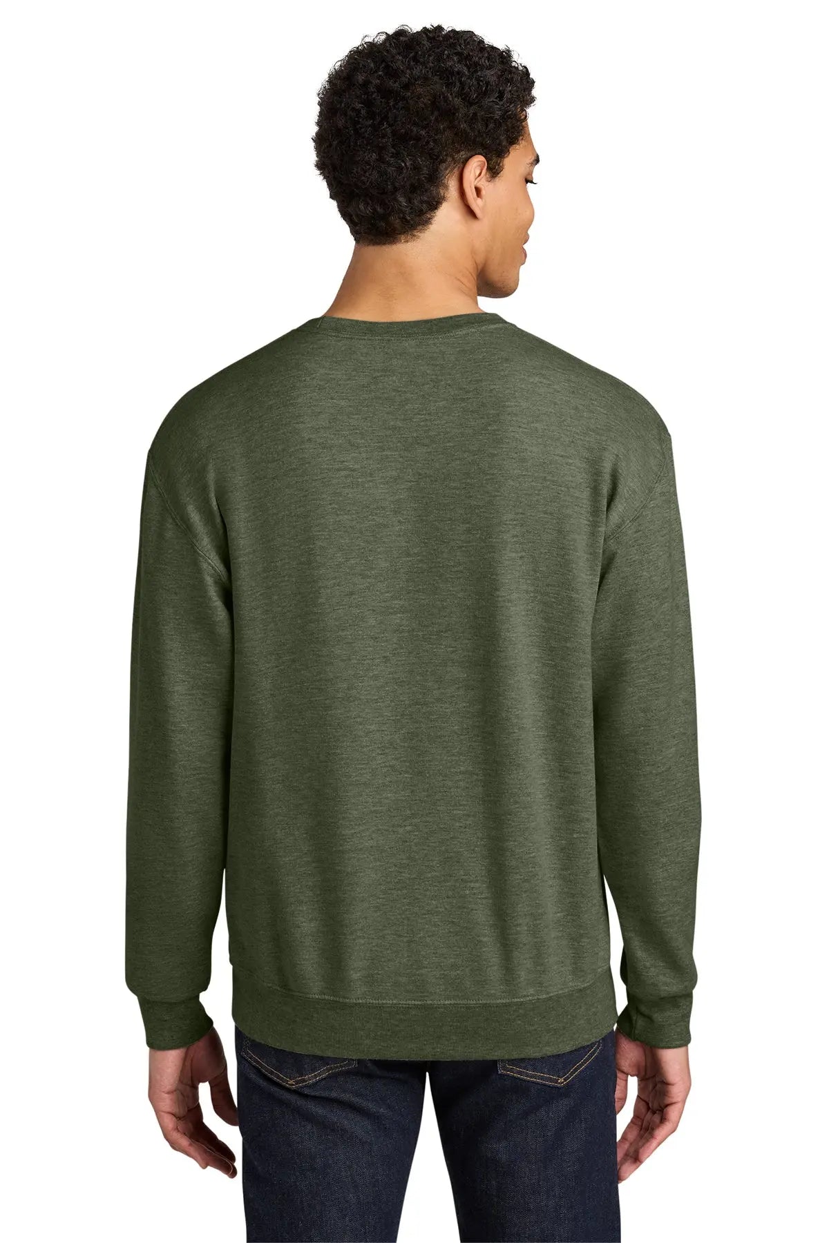Jerzees Ultimate™ Unisex CVC Ring Spun Crewneck Sweatshirt #IC48M