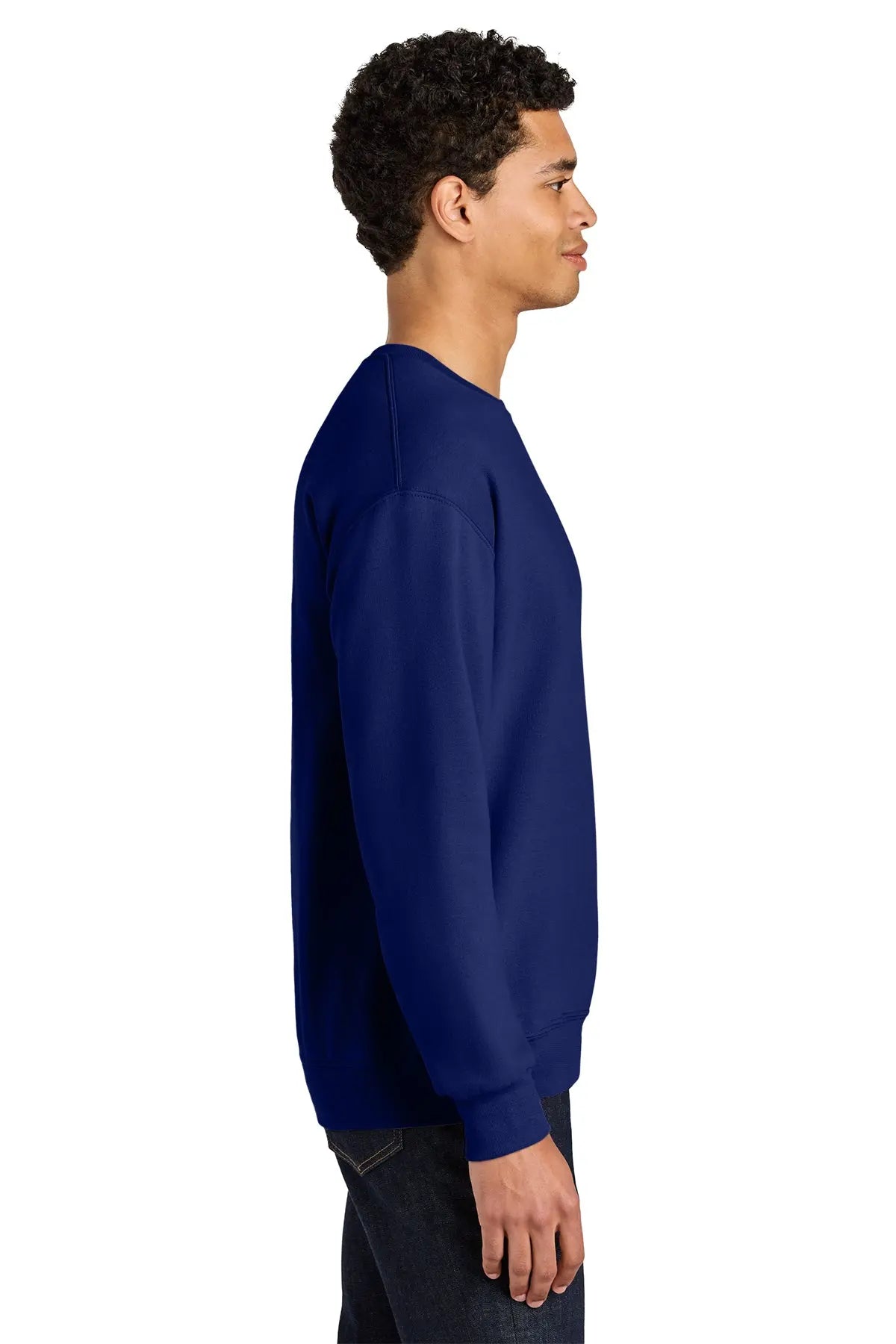 Jerzees Ultimate™ Unisex CVC Ring Spun Crewneck Sweatshirt #IC48M