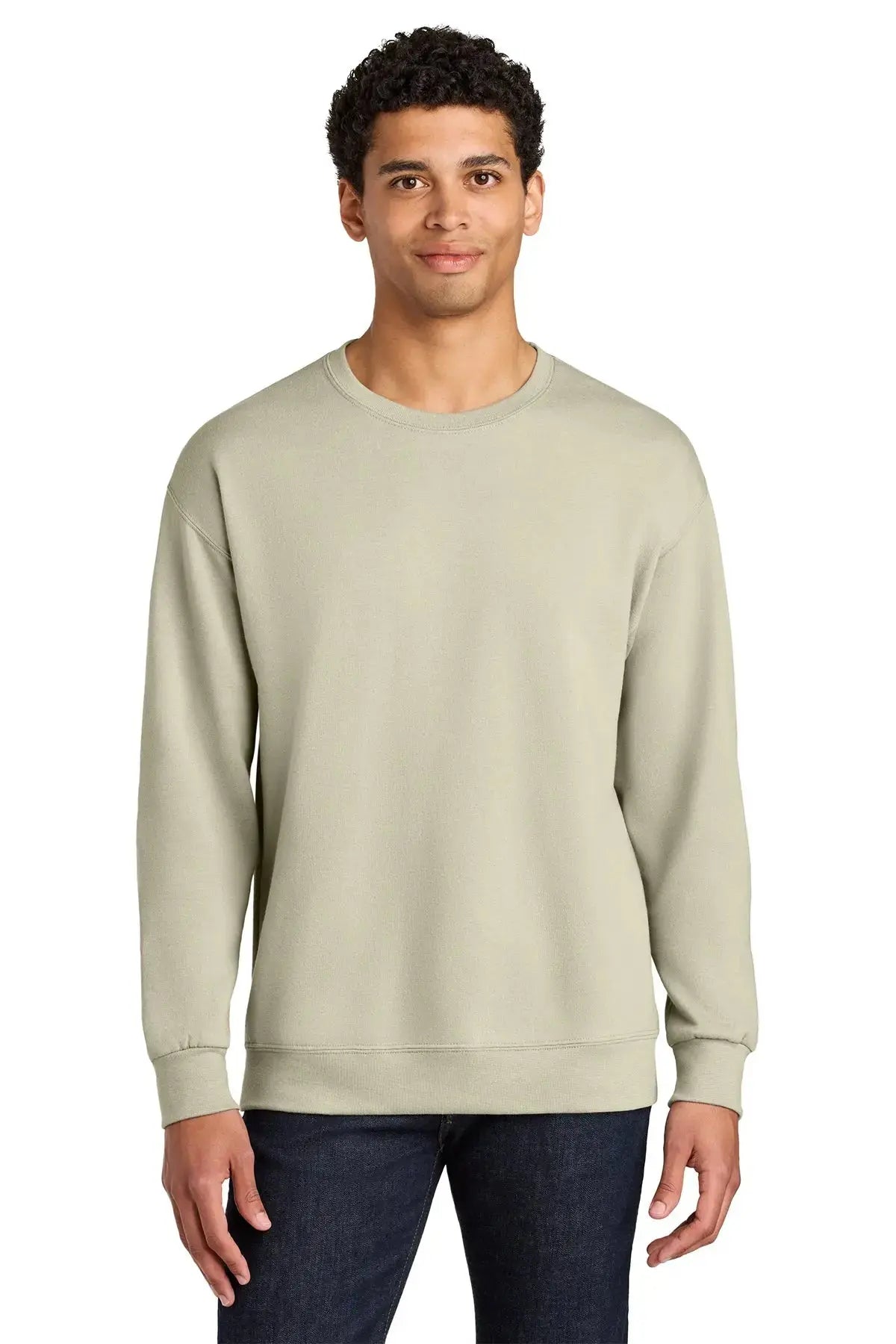 Jerzees Ultimate™ Unisex CVC Ring Spun Crewneck Sweatshirt #IC48M Game Over Merch