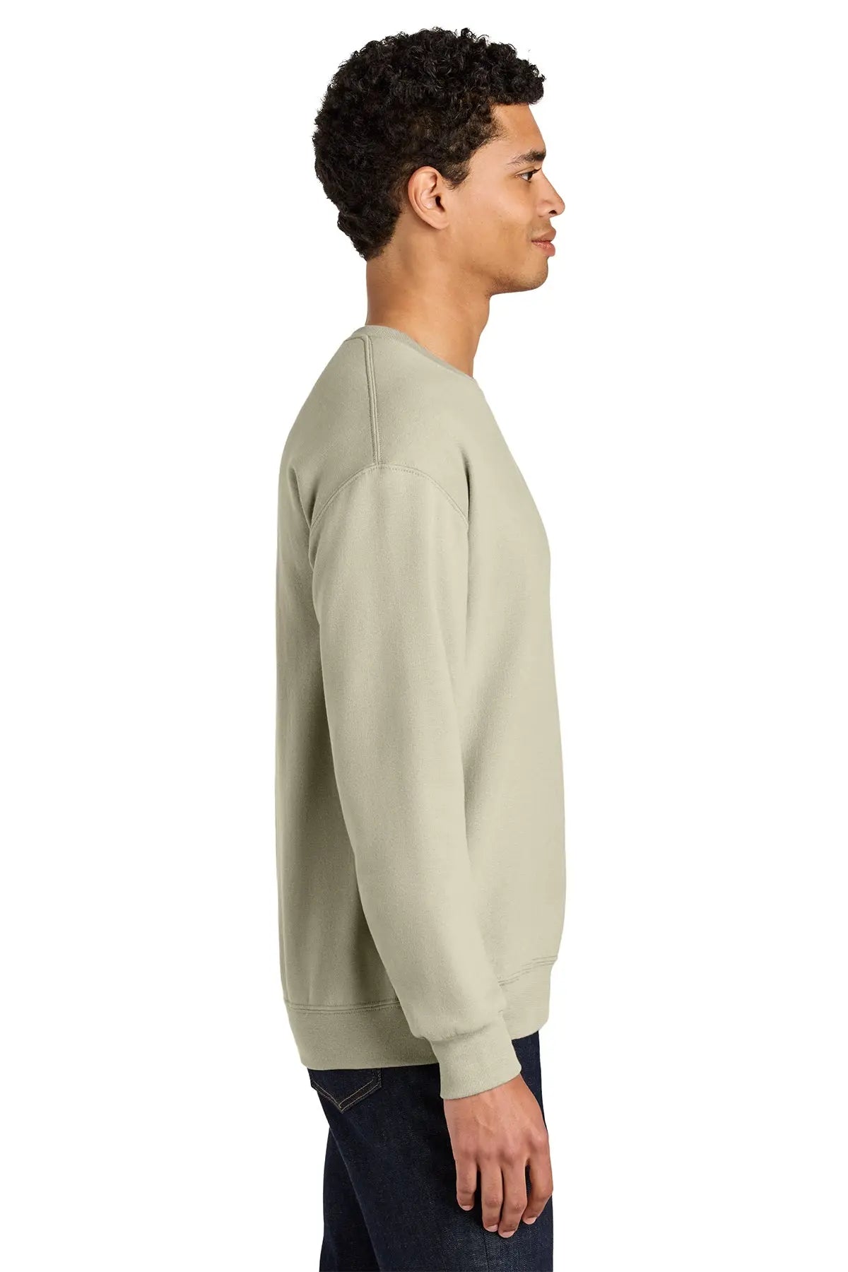 Jerzees Ultimate™ Unisex CVC Ring Spun Crewneck Sweatshirt #IC48M