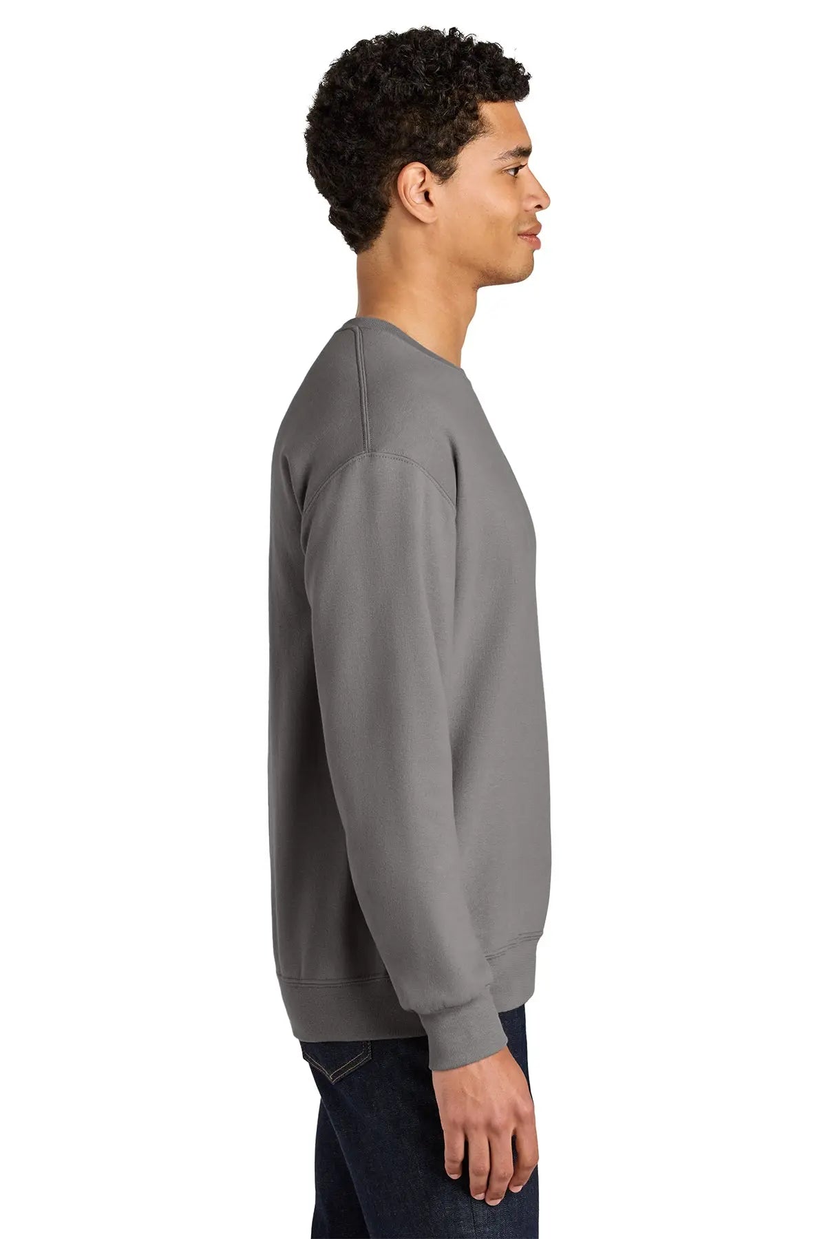 Jerzees Ultimate™ Unisex CVC Ring Spun Crewneck Sweatshirt #IC48M
