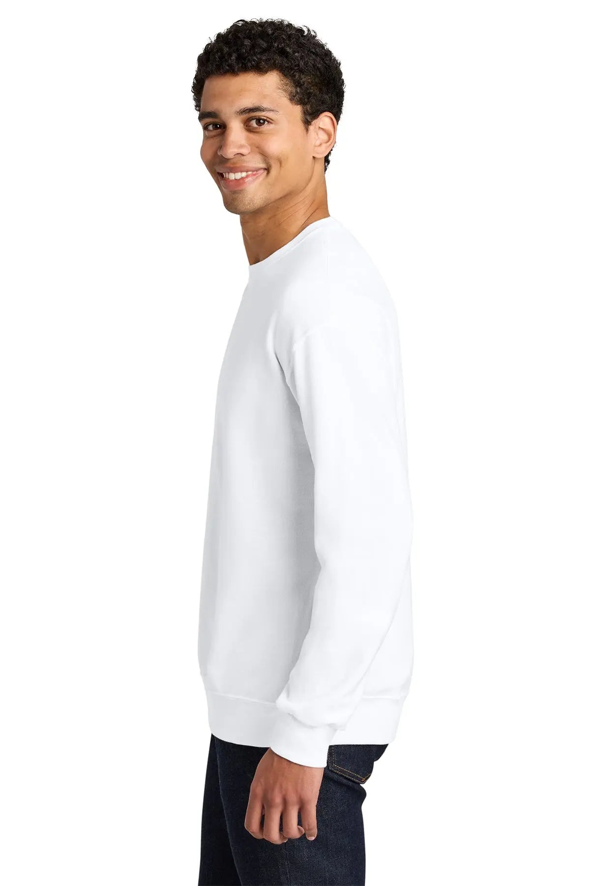 Jerzees Ultimate™ Unisex CVC Ring Spun Crewneck Sweatshirt #IC48M