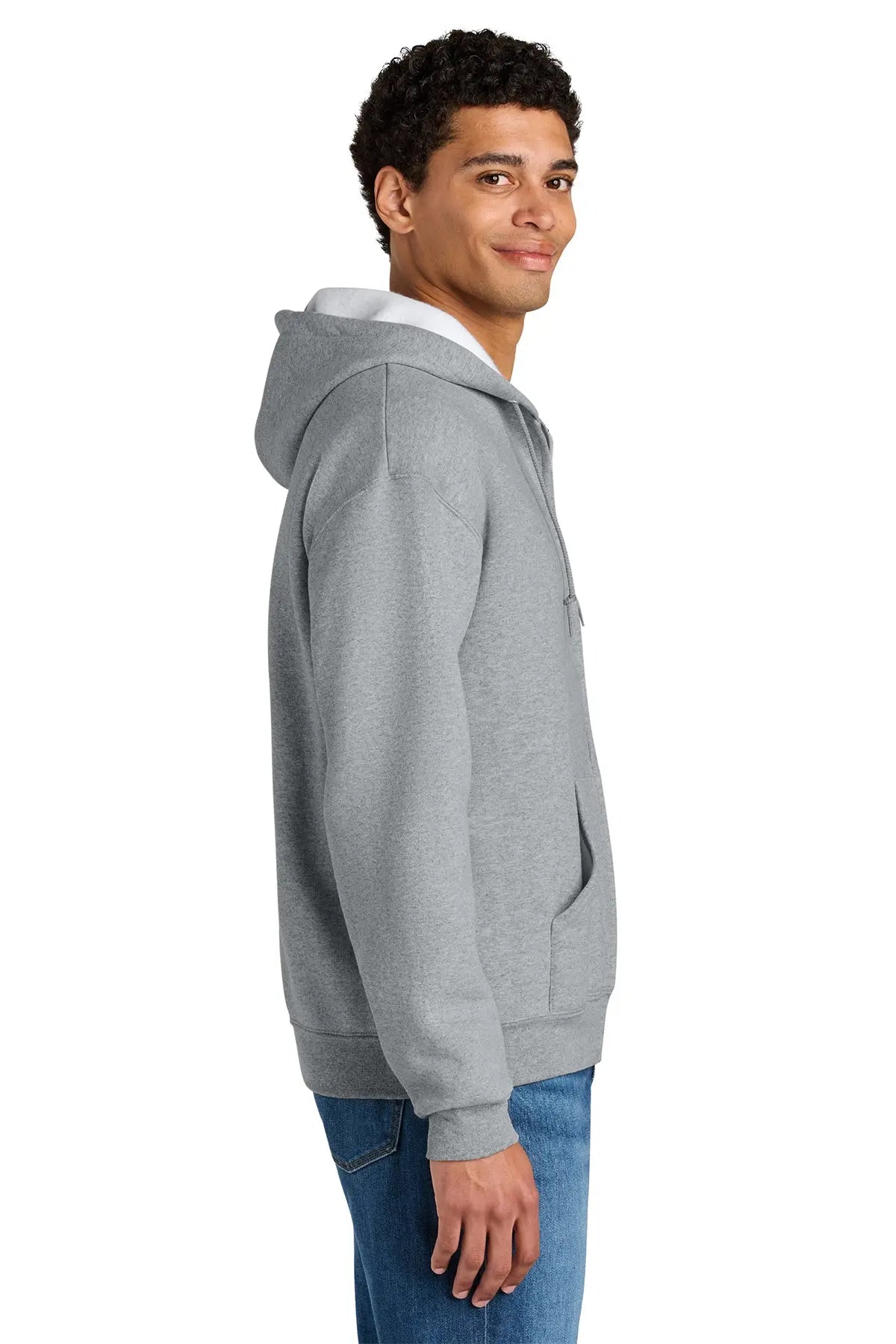 Jerzees Rugged™ Unisex Full-Zip Hooded Sweatshirt #Z12M